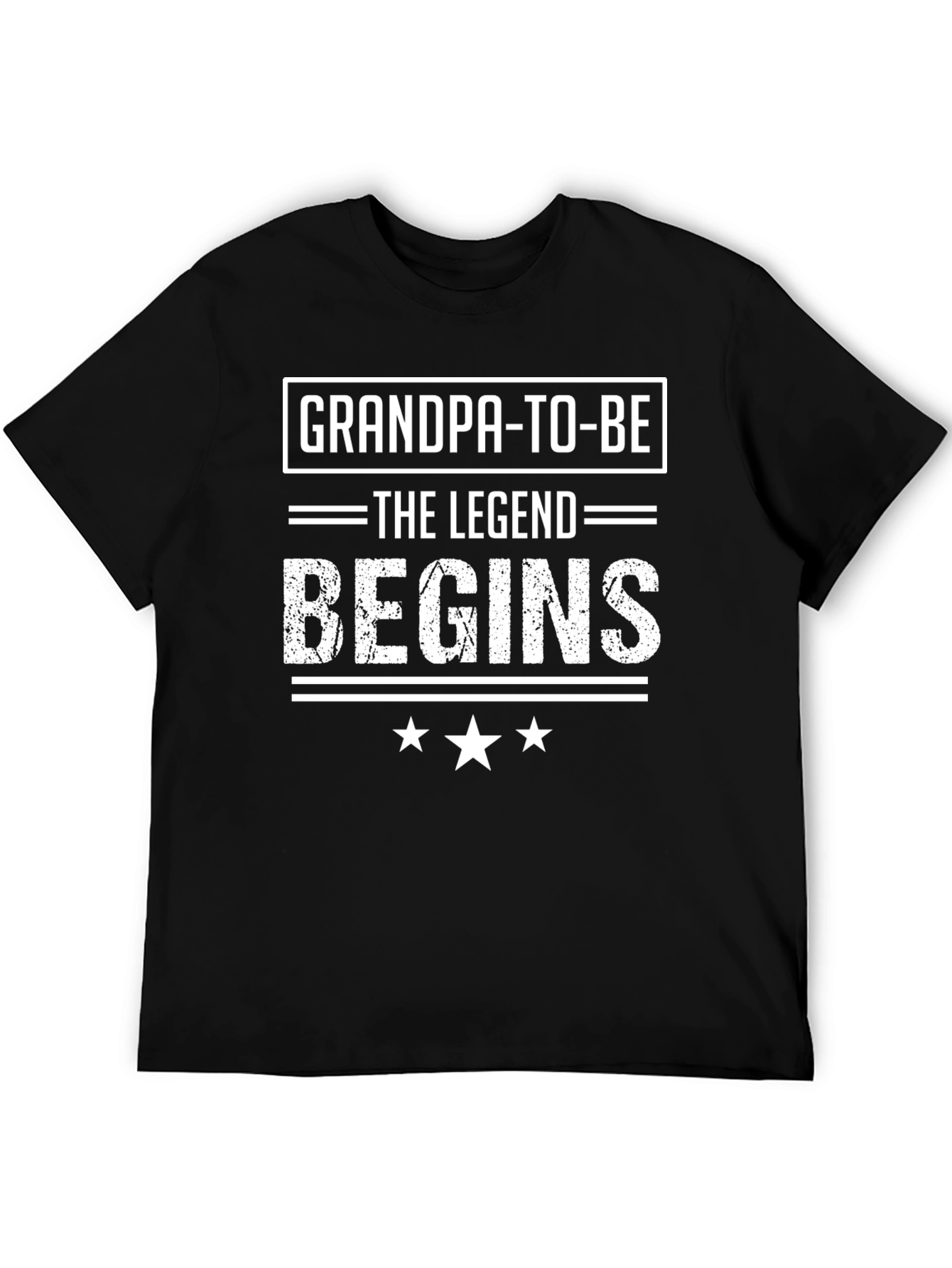 Grandpa To Be Legend Begins T-Shirt