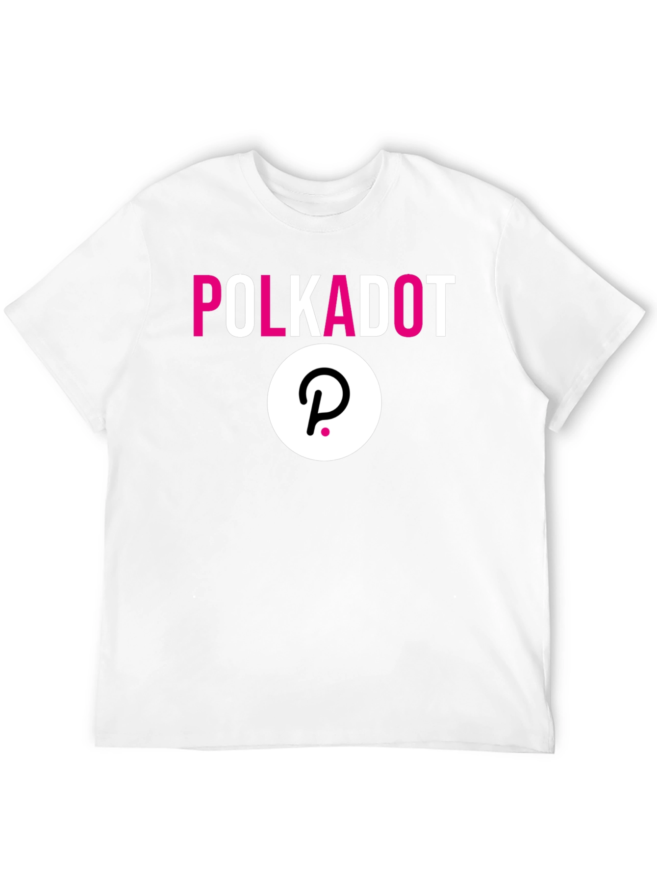 Polkadot Crypto Black T-Shirt - Stylish Blockchain Apparel