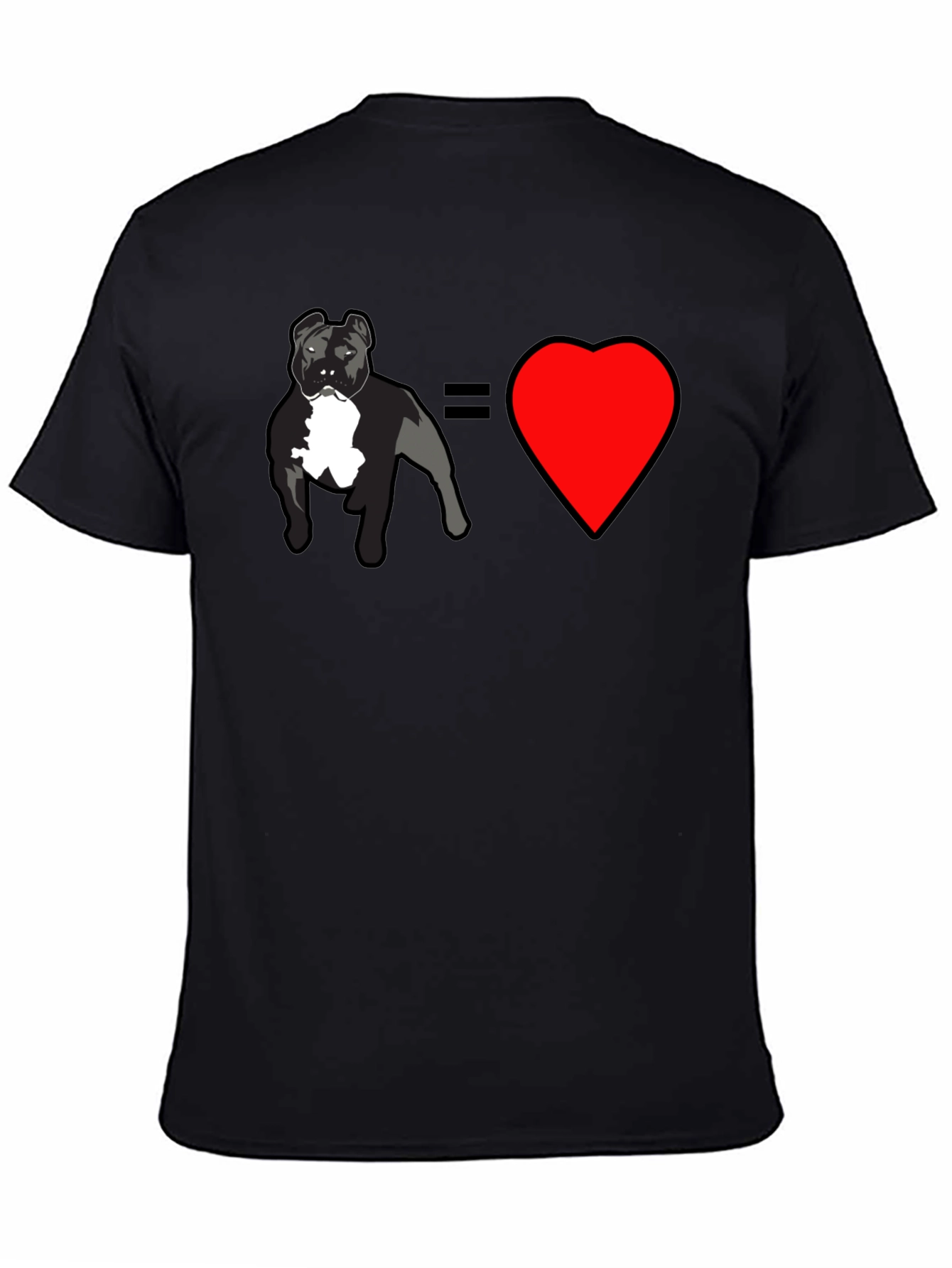 Dog Equals Love Graphic T-Shirt