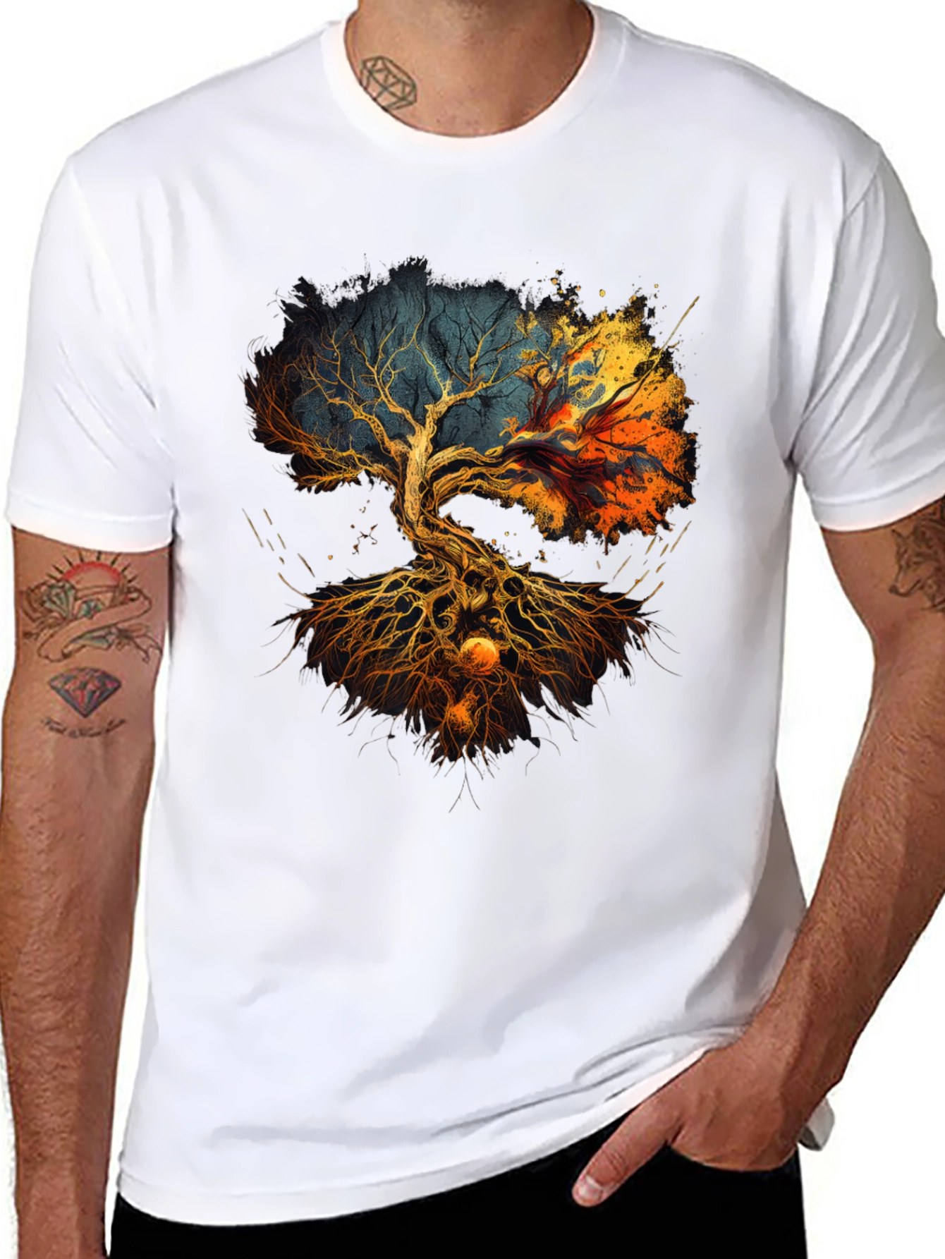 Yggdrasil Tree of Life Graphic Tee