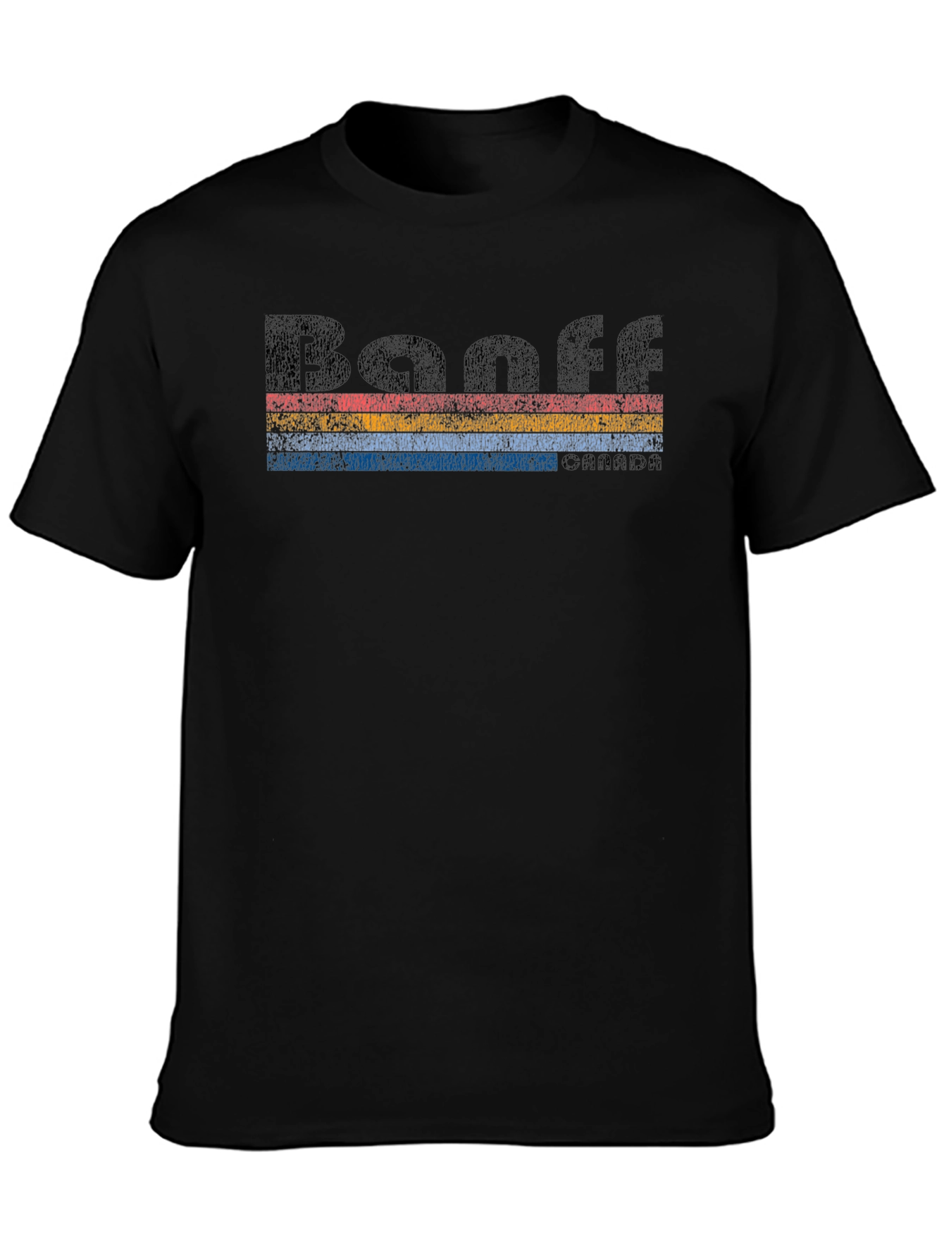 Retro Banff T-Shirt - Black