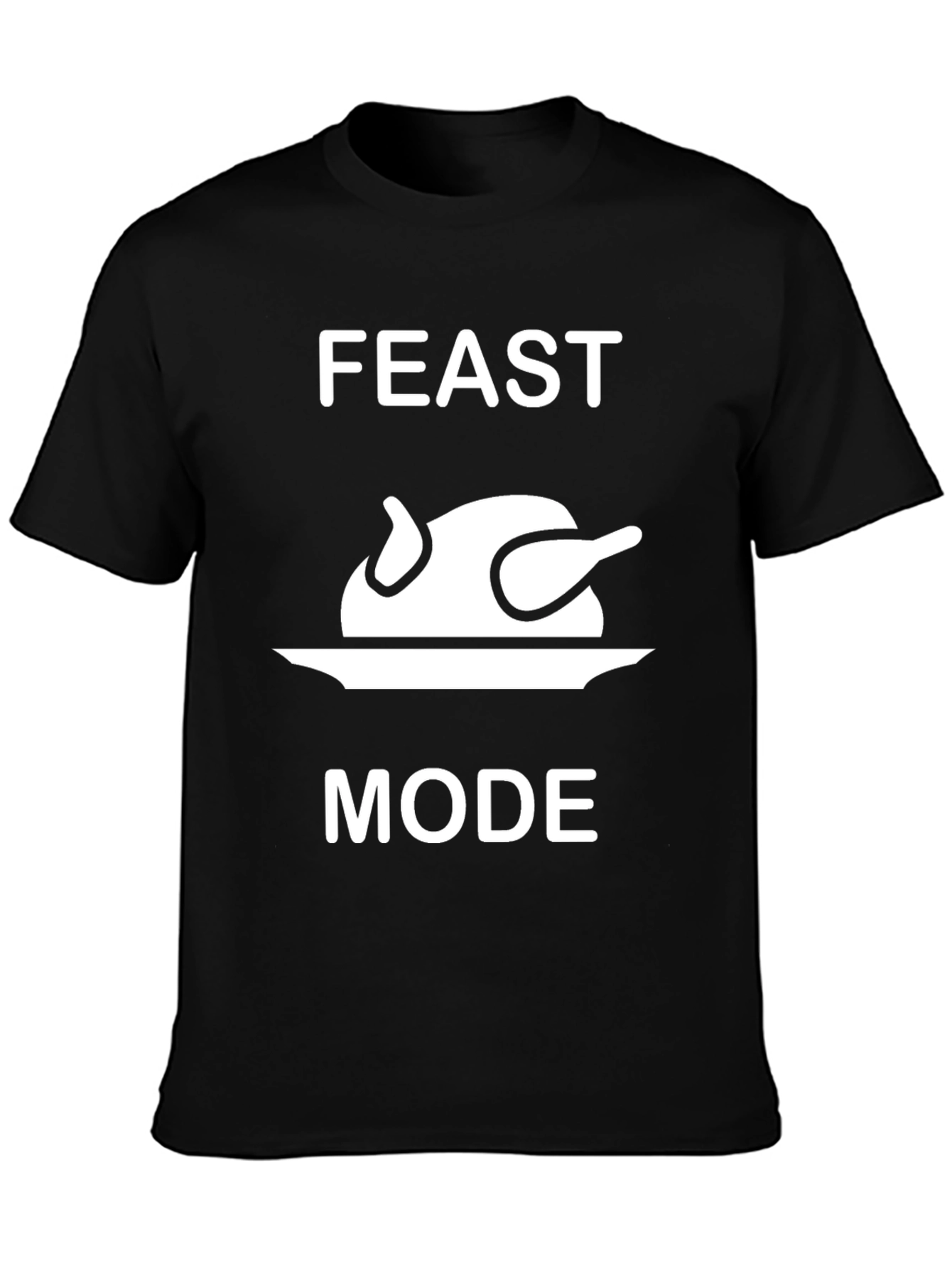 Feast Mode Turkey T-Shirt - Thanksgiving Fun!