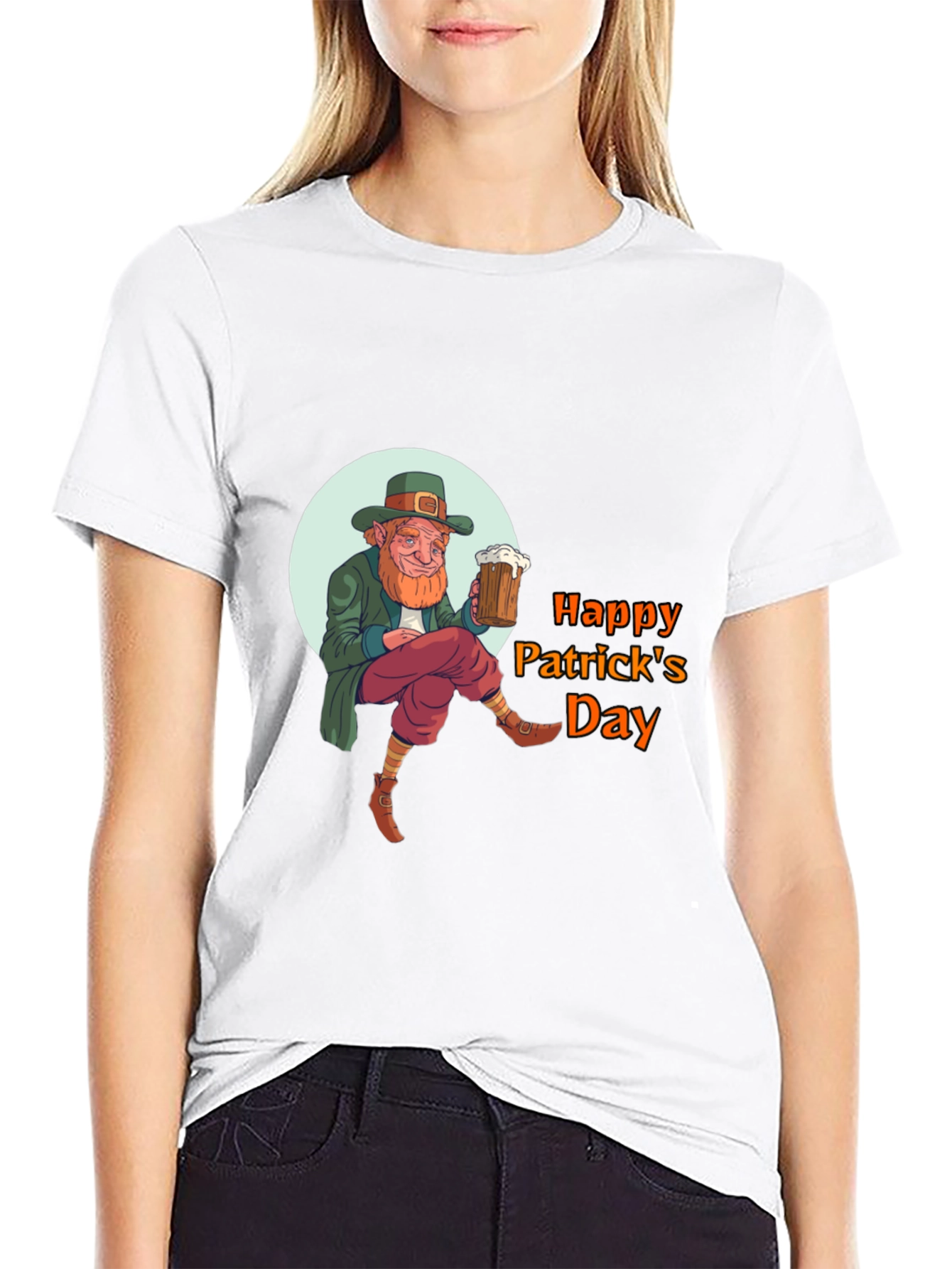 St. Patricks Day Leprechaun Graphic Tee