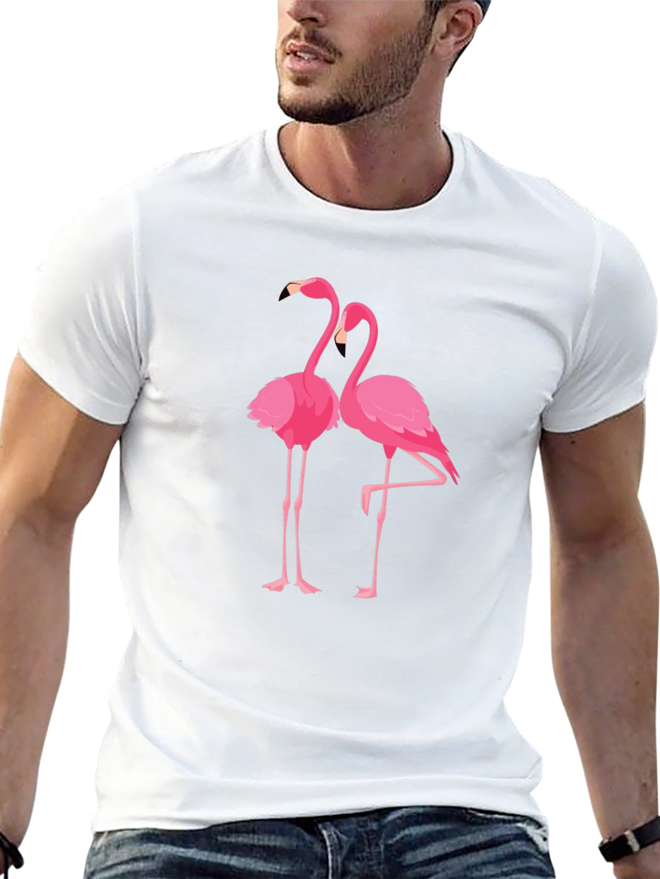 Black Flamingo Graphic Tee