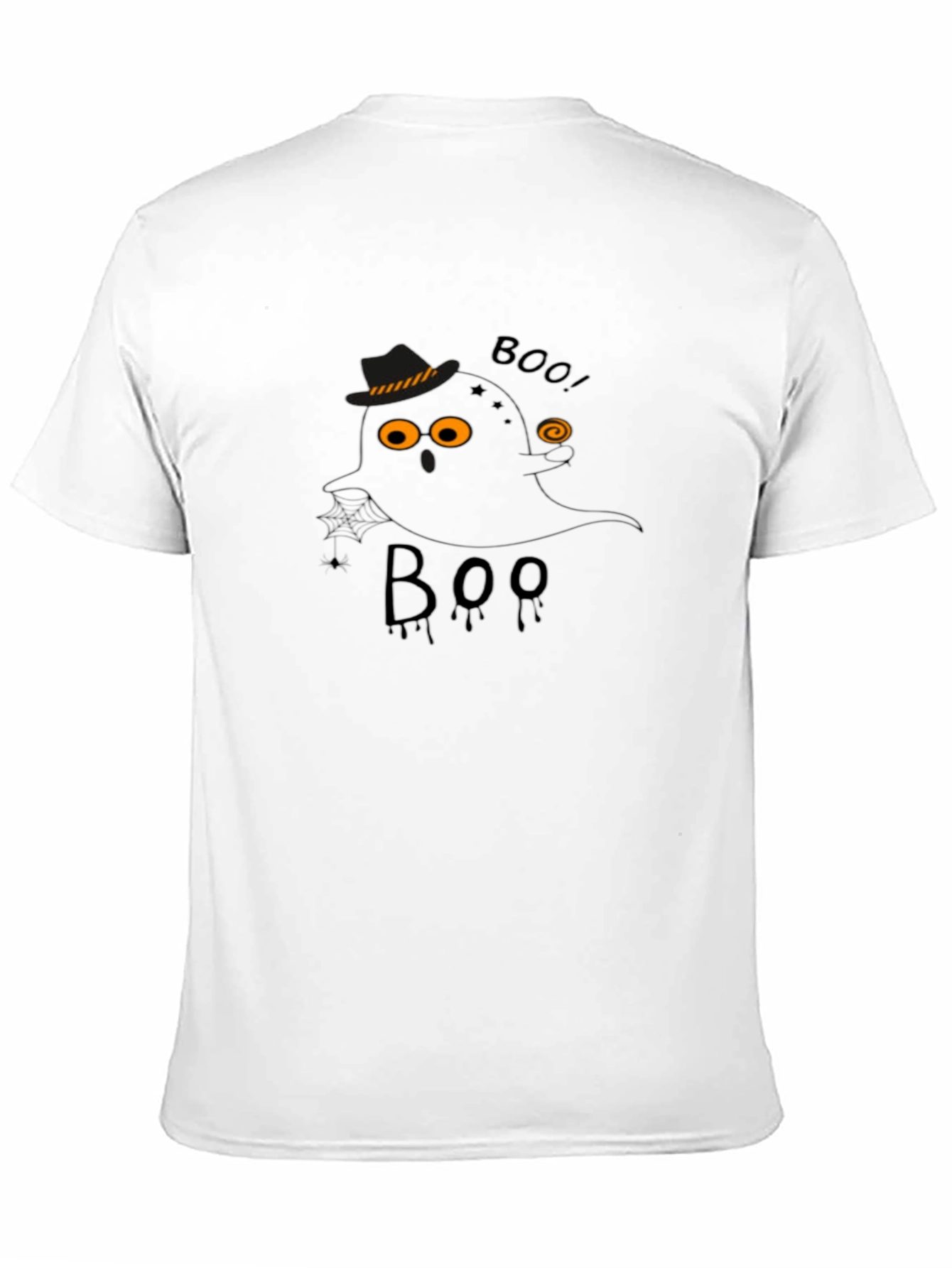 Halloween Ghost Boo Graphic T-Shirt