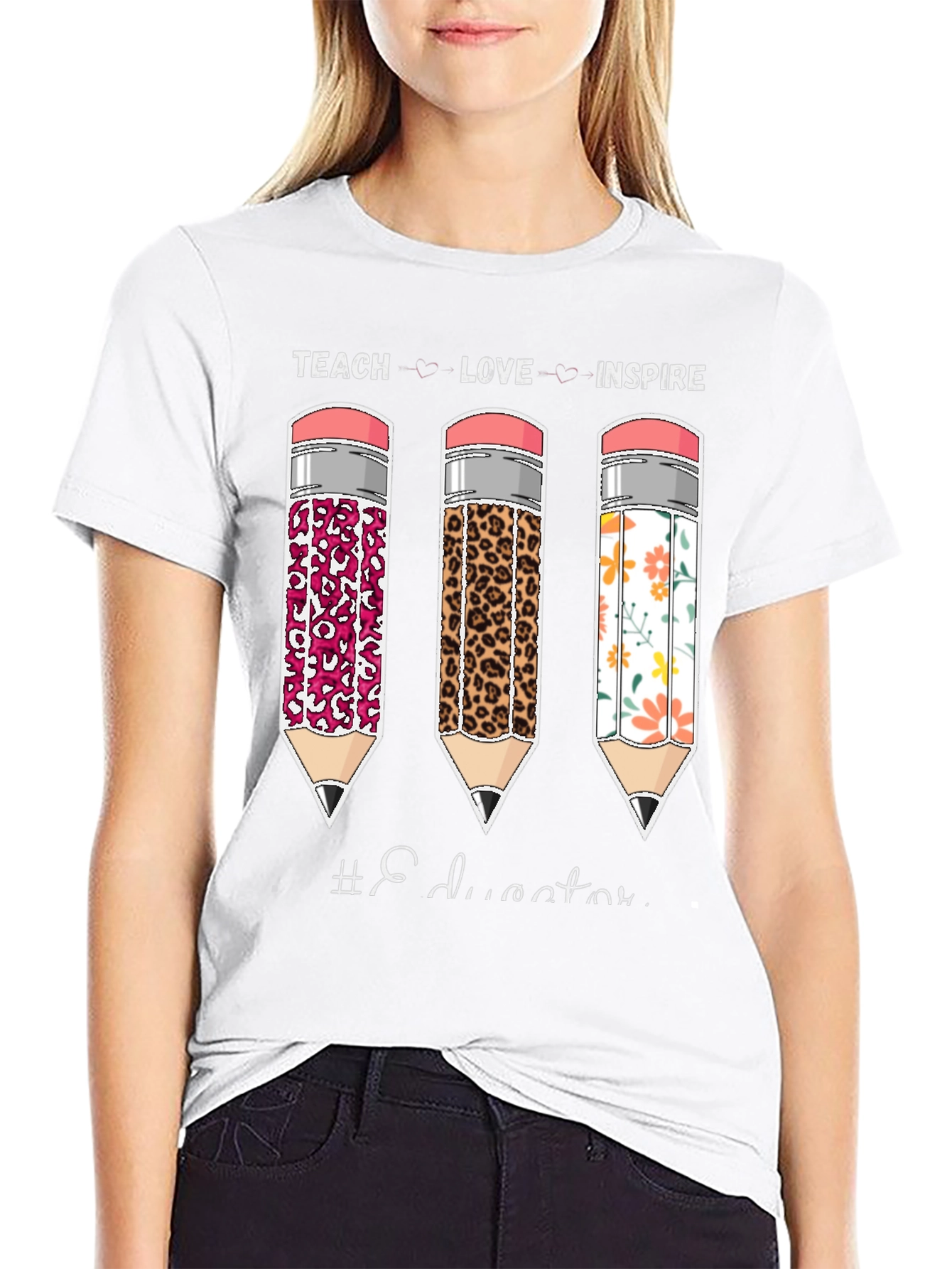 Teach Love Inspire Educator T-Shirt