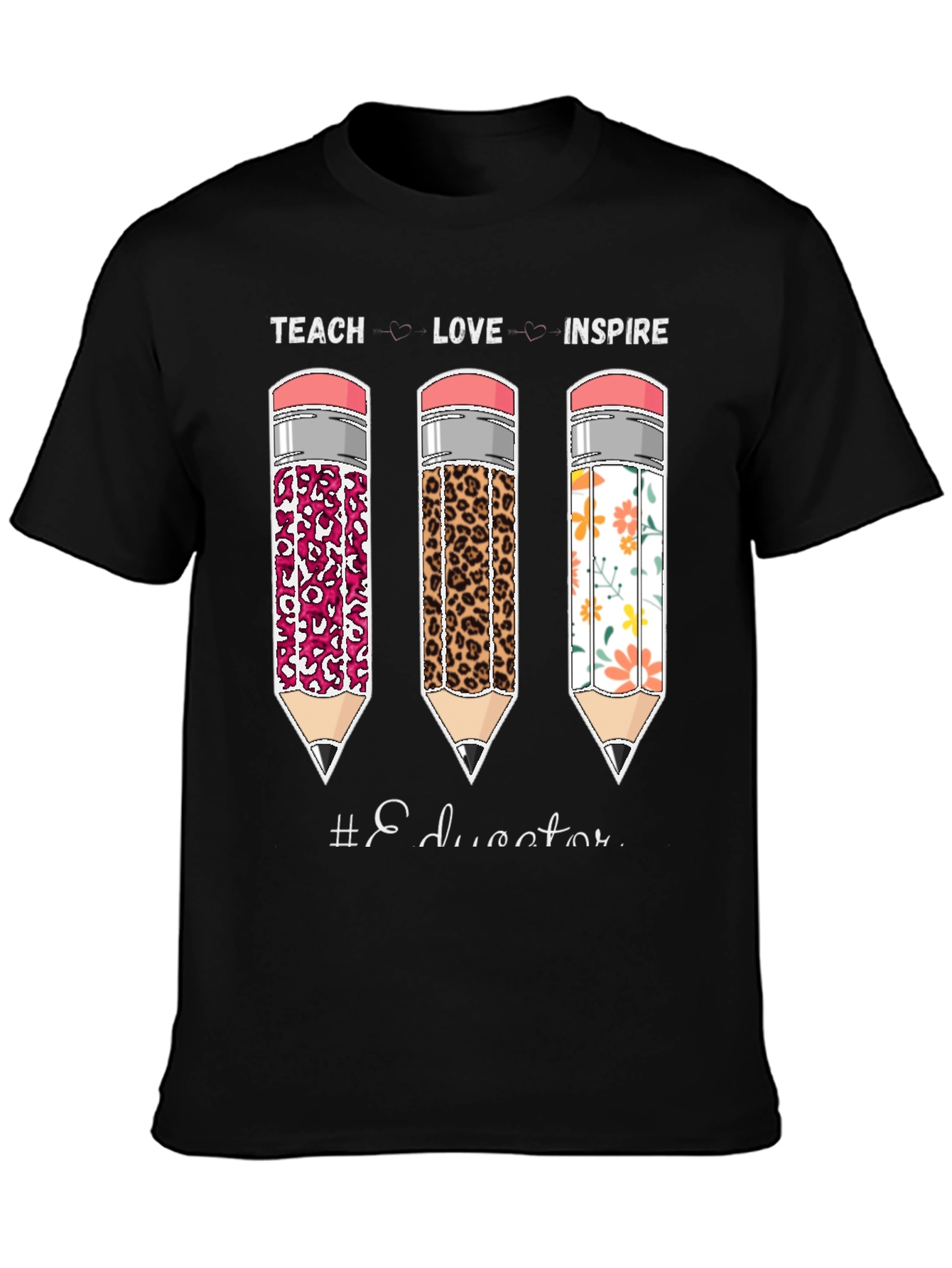Teach Love Inspire Educator T-Shirt