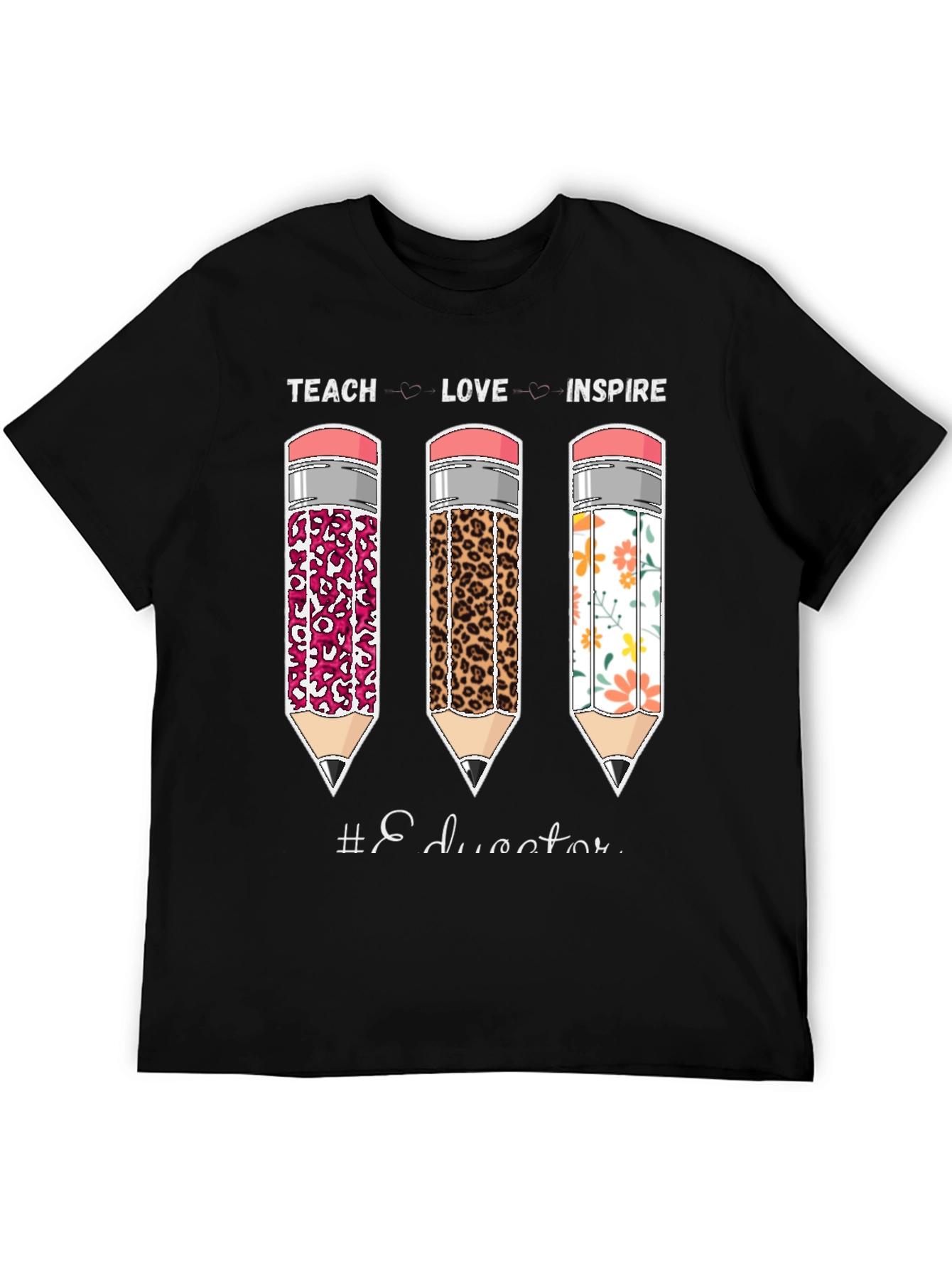 Teach Love Inspire Educator T-Shirt