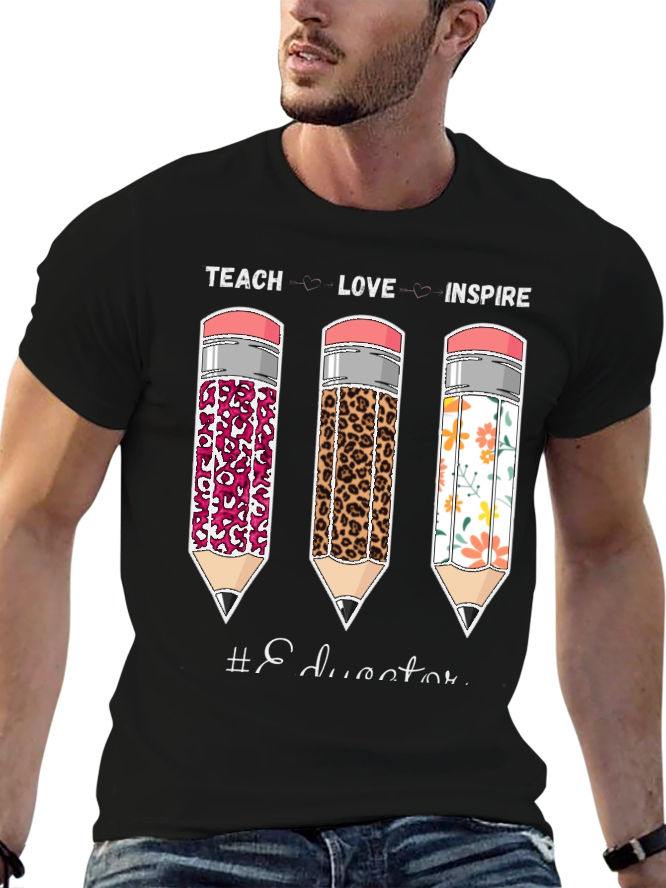Teach Love Inspire Educator T-Shirt