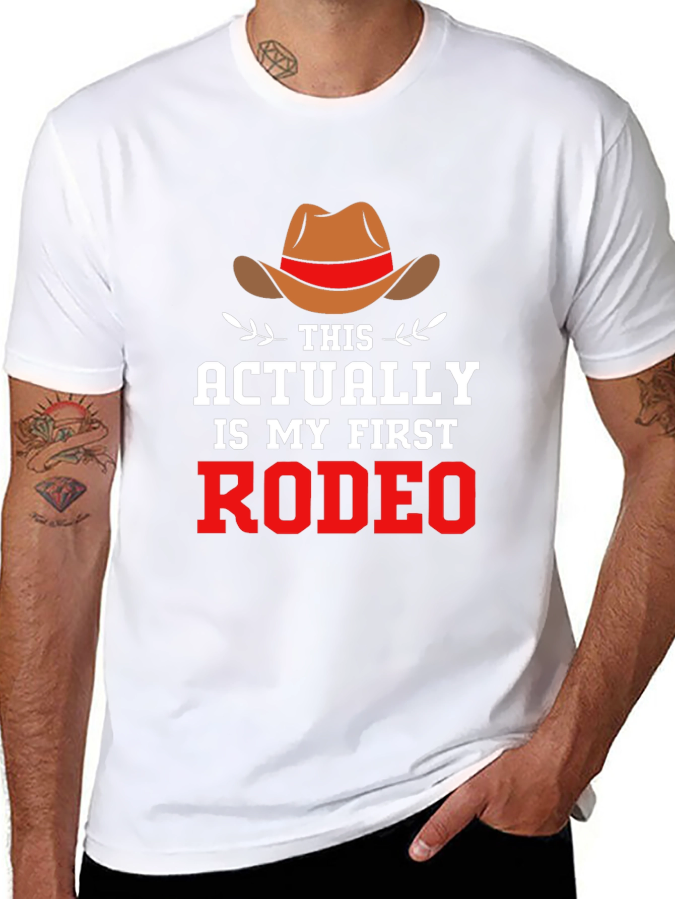 First Rodeo Cowboy Graphic Tee
