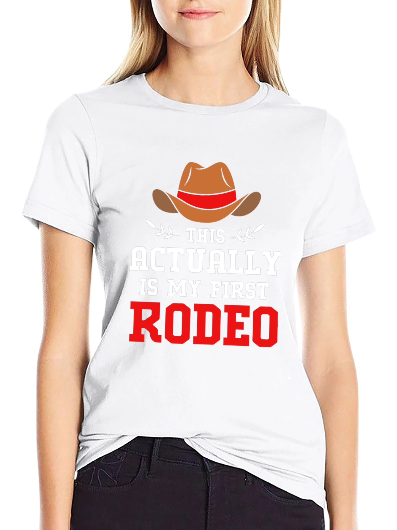 First Rodeo Cowboy Graphic Tee