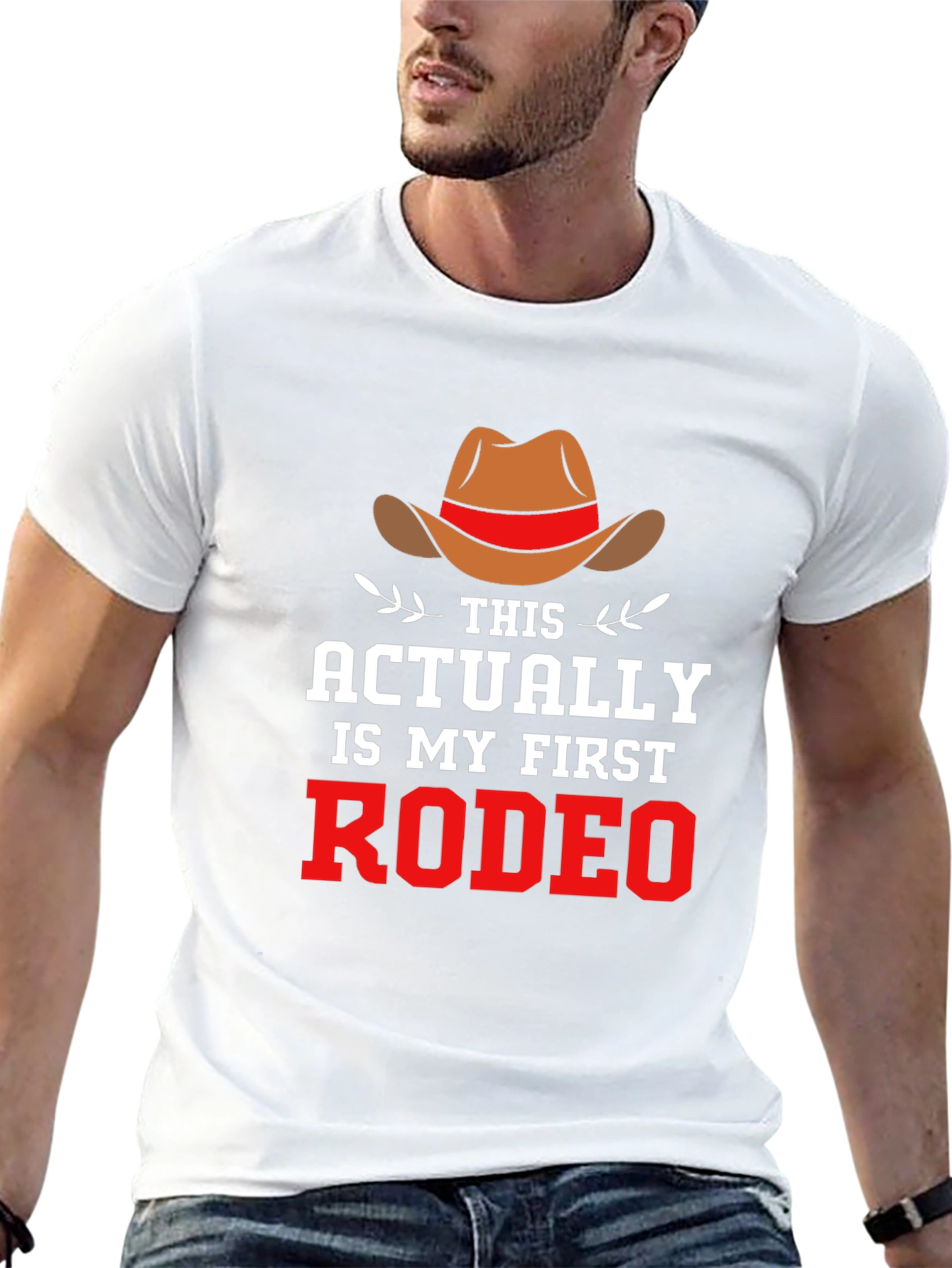 First Rodeo Cowboy Graphic Tee