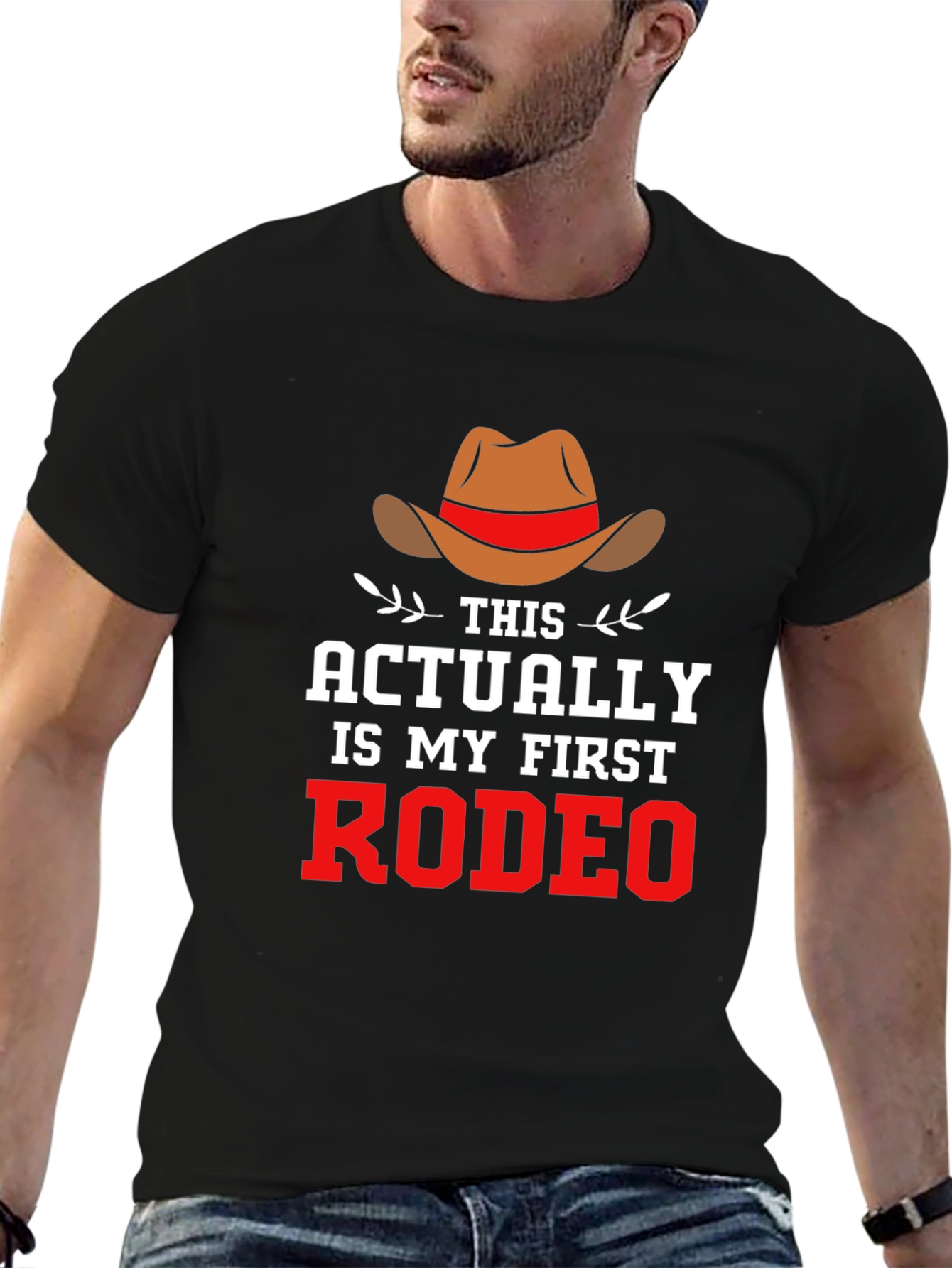 First Rodeo Cowboy Graphic Tee