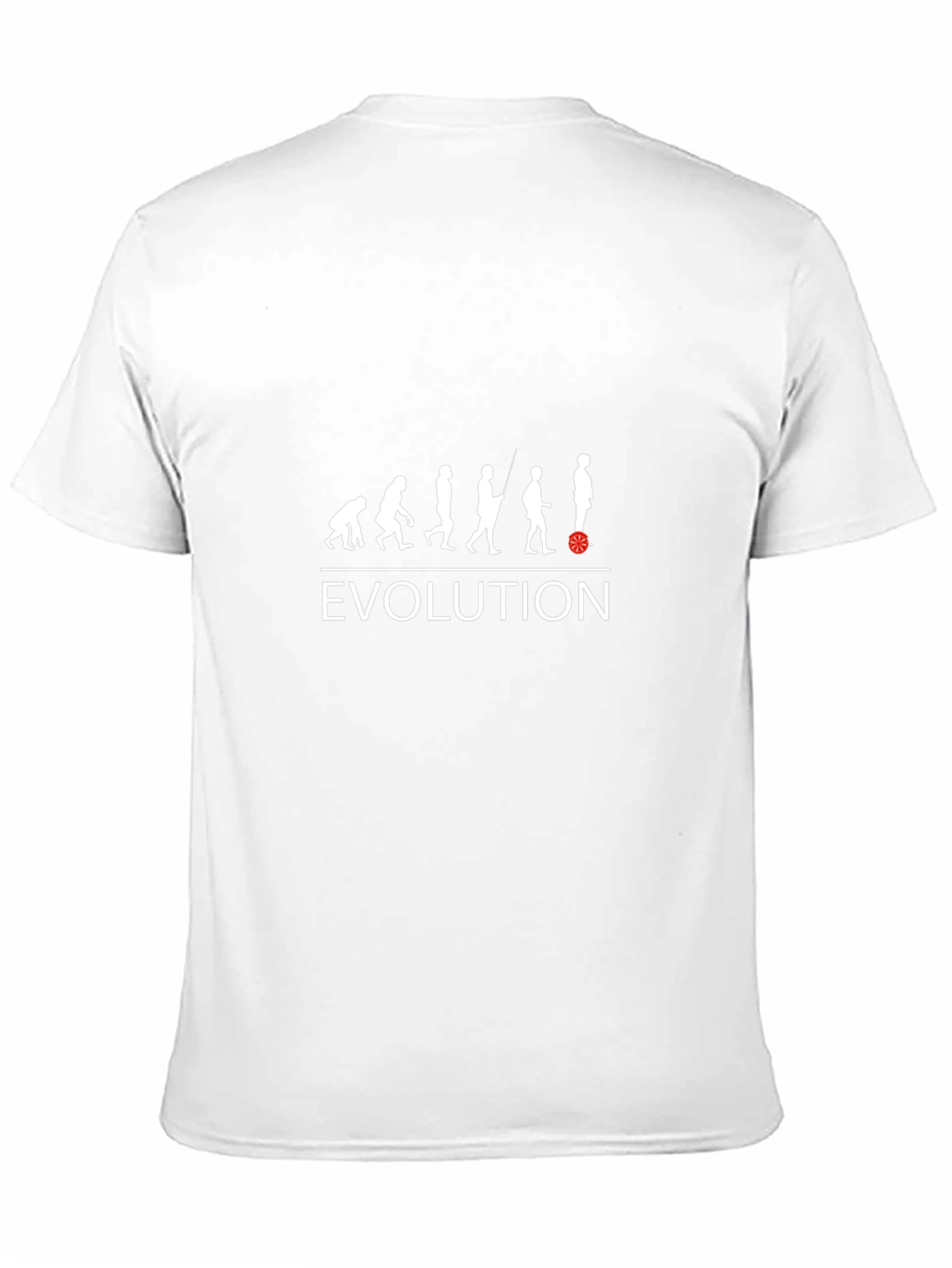 Evolution Unicycle T-Shirt - Black Graphic Tee