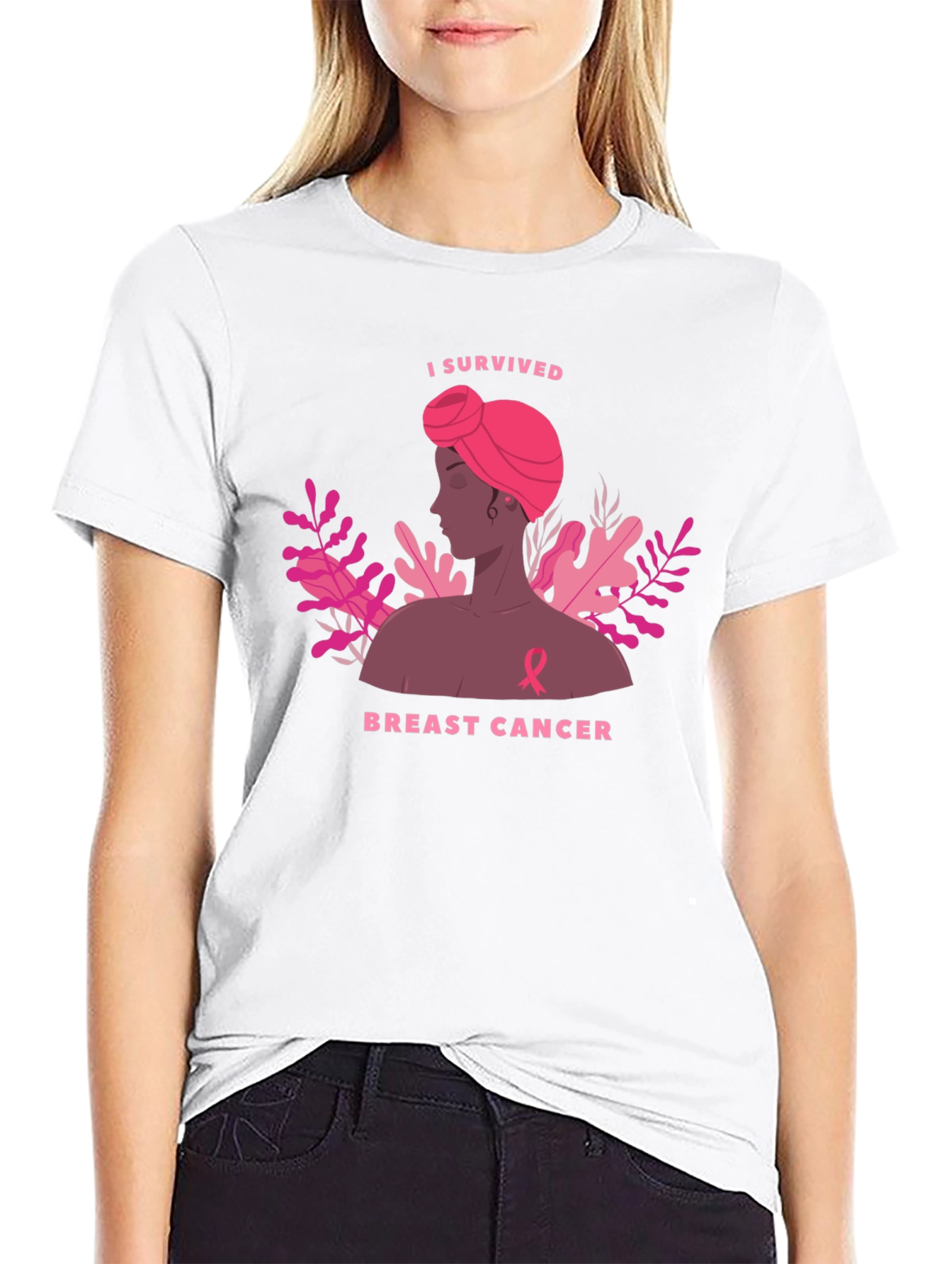 I Survived Breast Cancer Awareness T-Shirt
