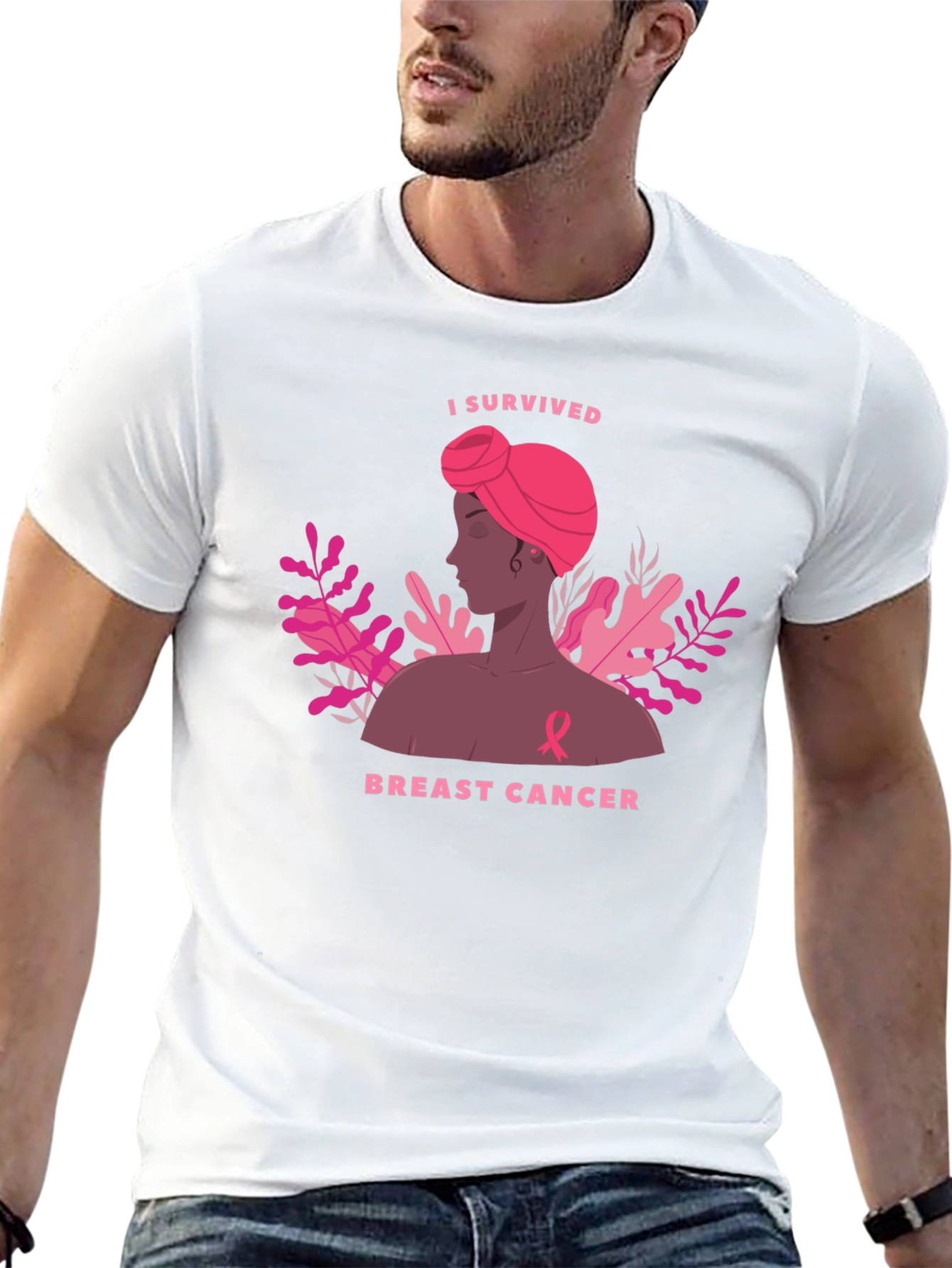 I Survived Breast Cancer Awareness T-Shirt