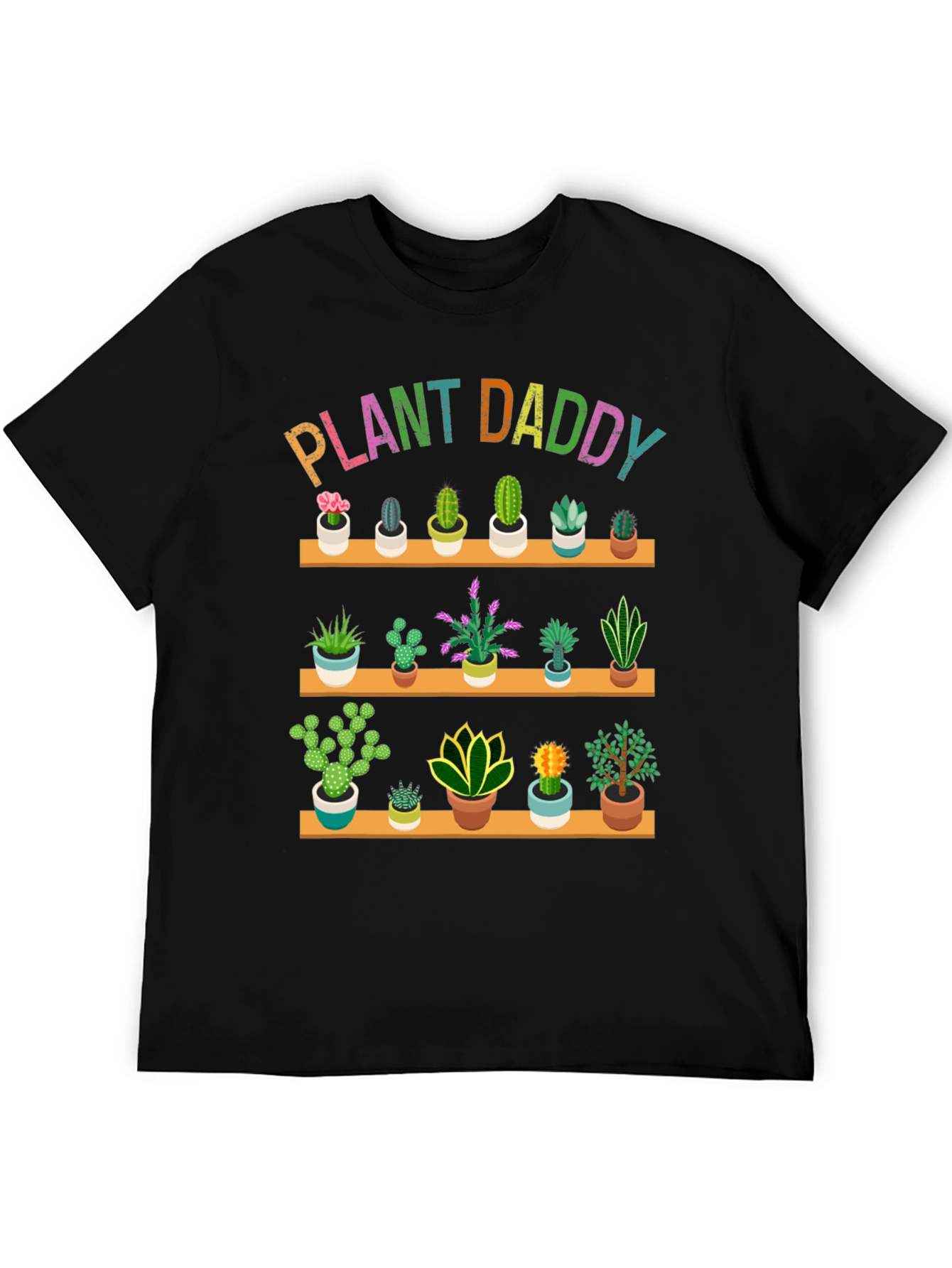 Plant Daddy Graphic Tee - Cactus Lover Shirt