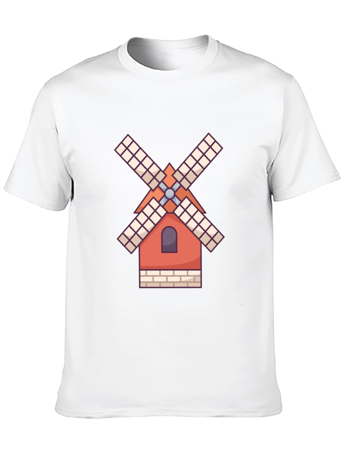 Windmill Graphic Tee - Unique Design