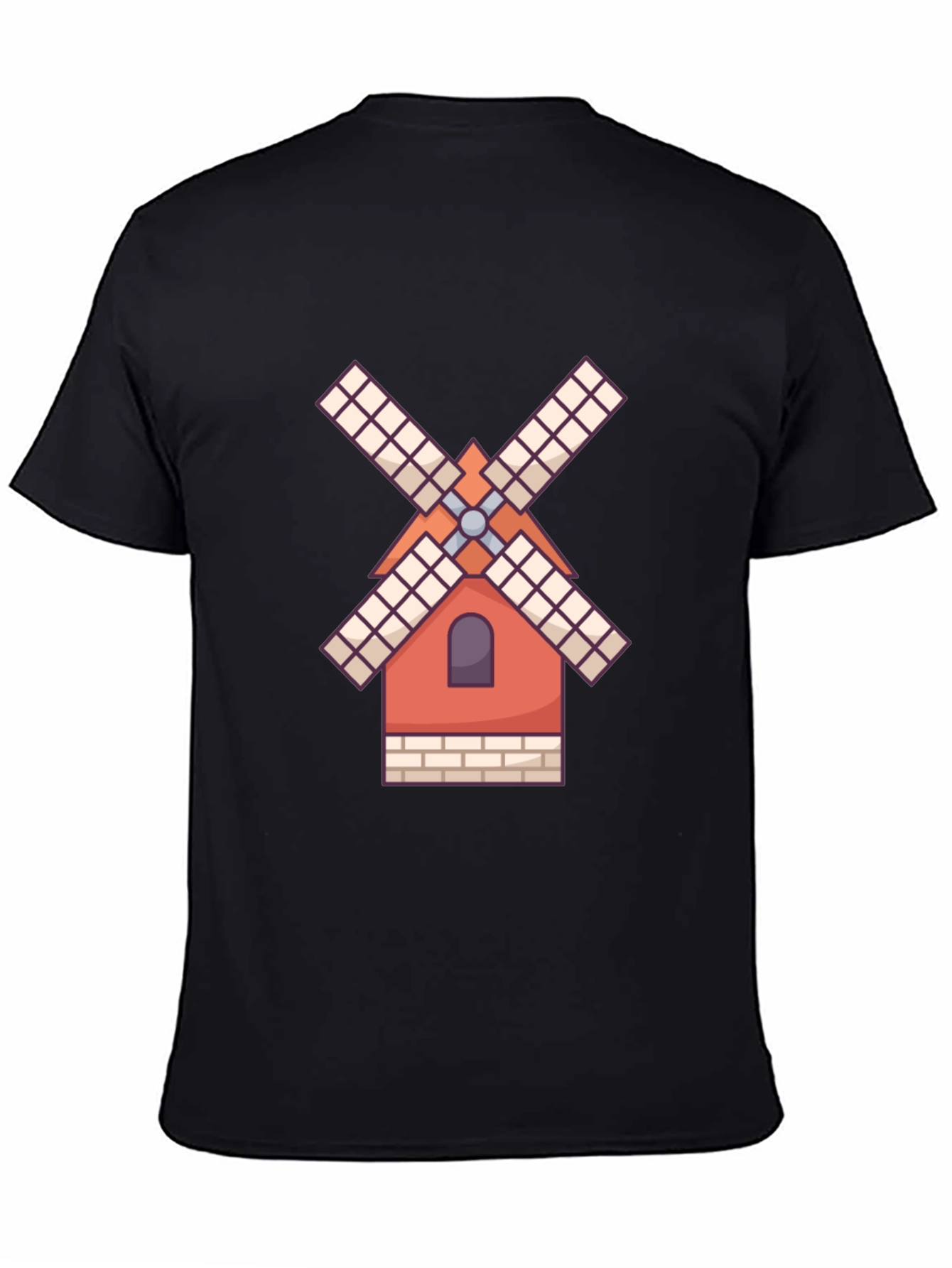 Windmill Graphic Tee - Unique Design