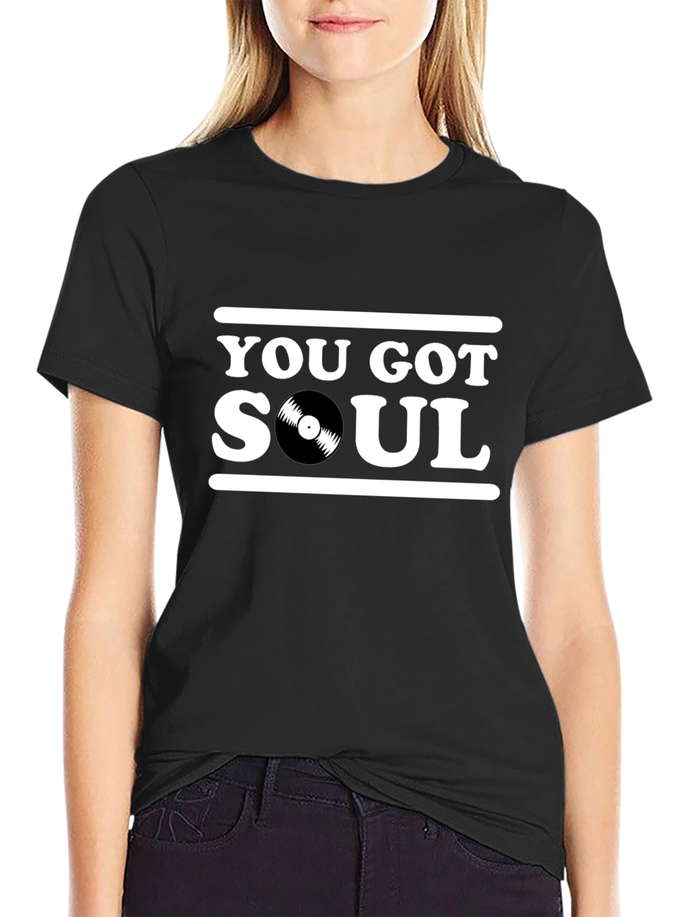You Got Soul Graphic Tee - Classic Vinyl Style