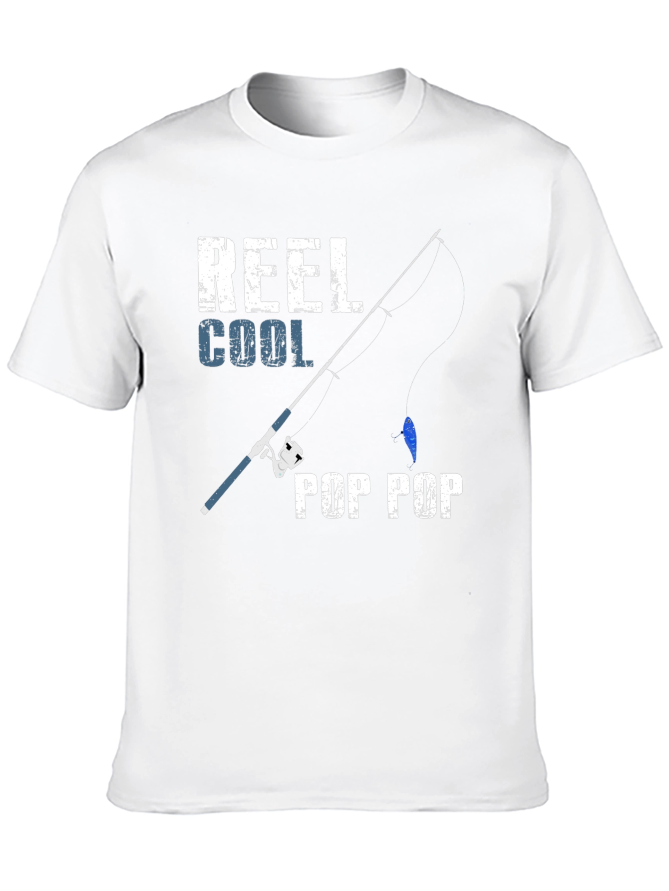 Reel Cool Pop Pop T-Shirt Fishing Fathers Day