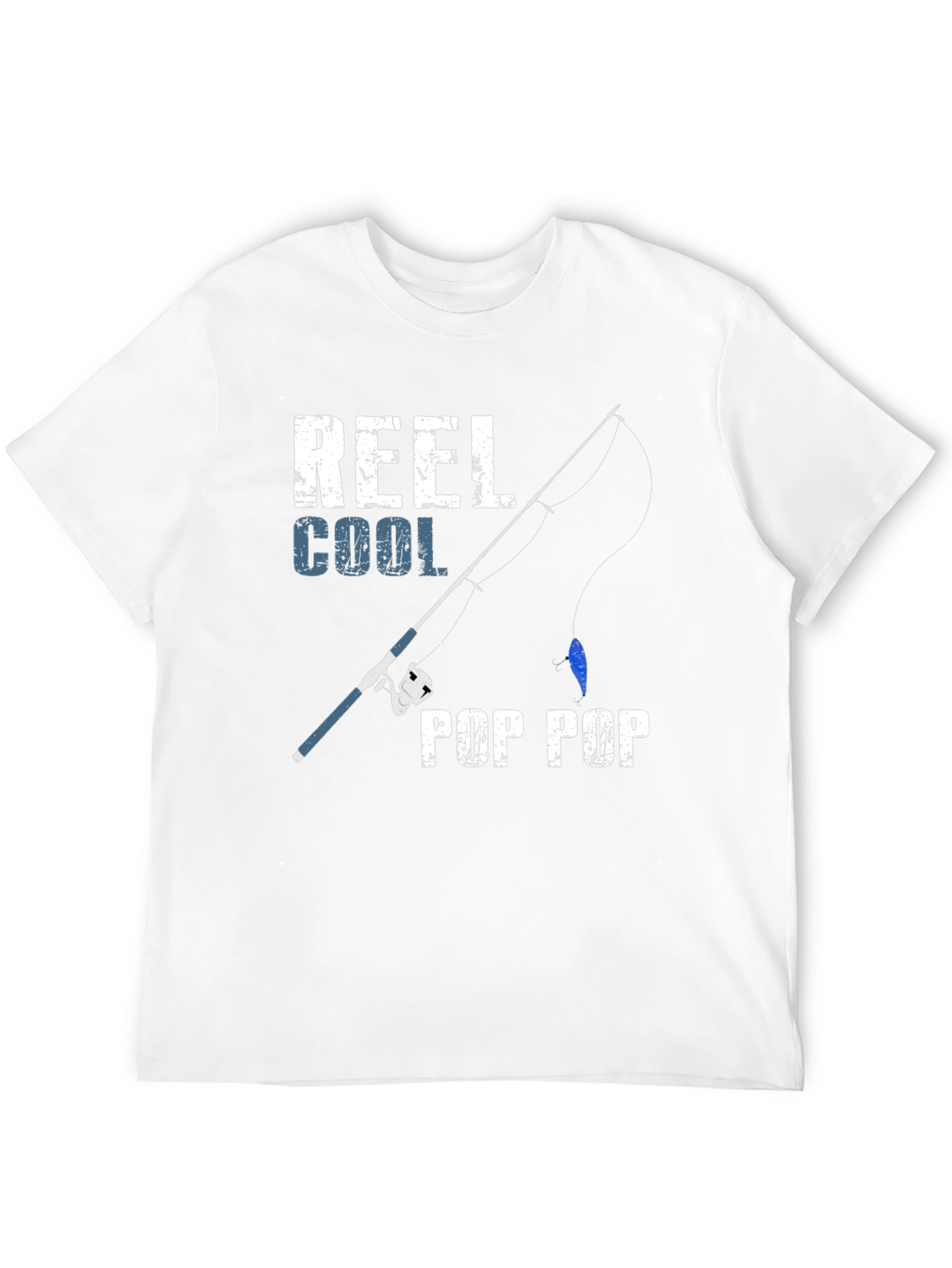 Reel Cool Pop Pop T-Shirt Fishing Fathers Day