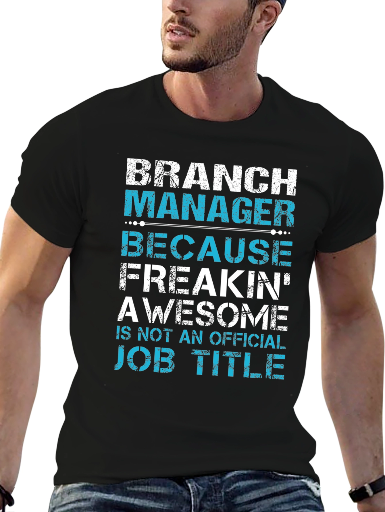 Branch Manager Funny Job Title T-Shirt