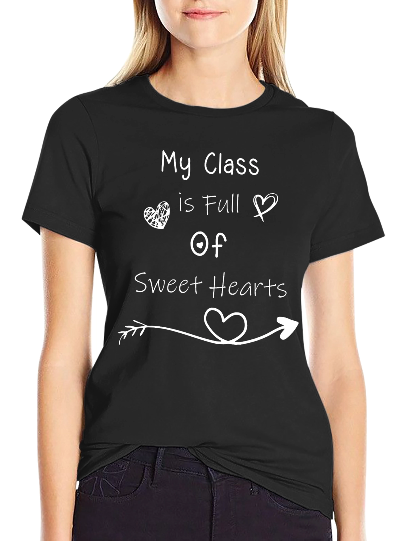 My Class is Full of Sweethearts Teacher T-Shirt
