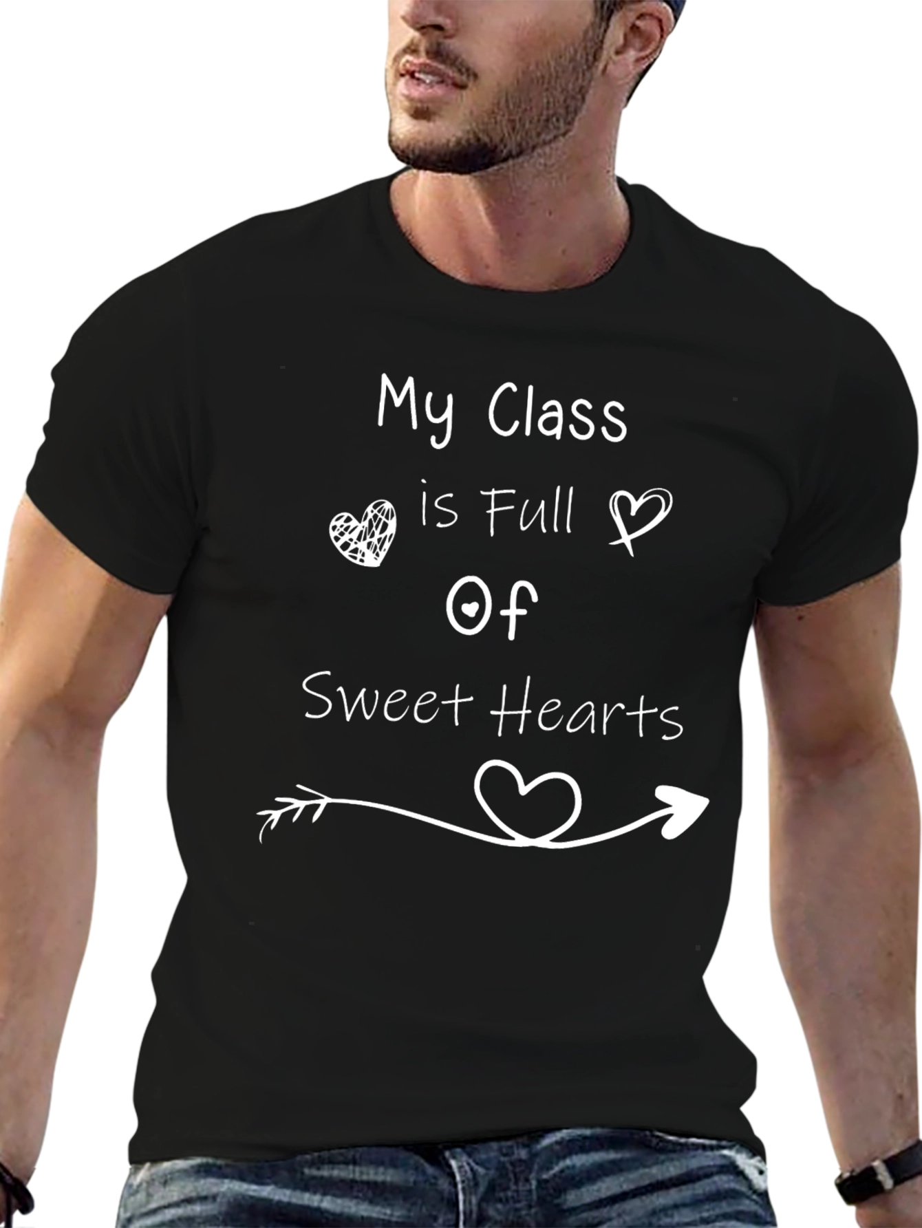 My Class is Full of Sweethearts Teacher T-Shirt