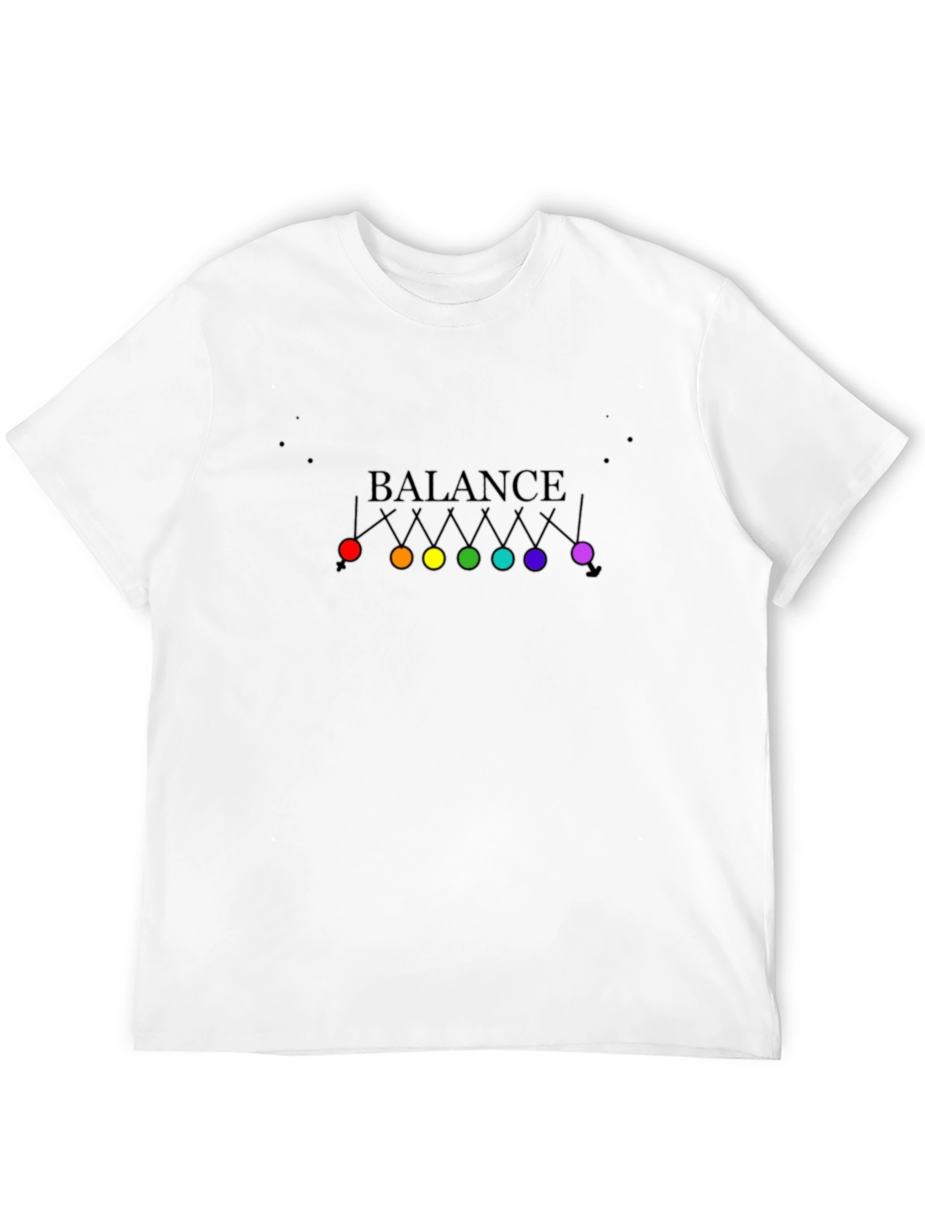 Balance Newtons Cradle Pride T-Shirt