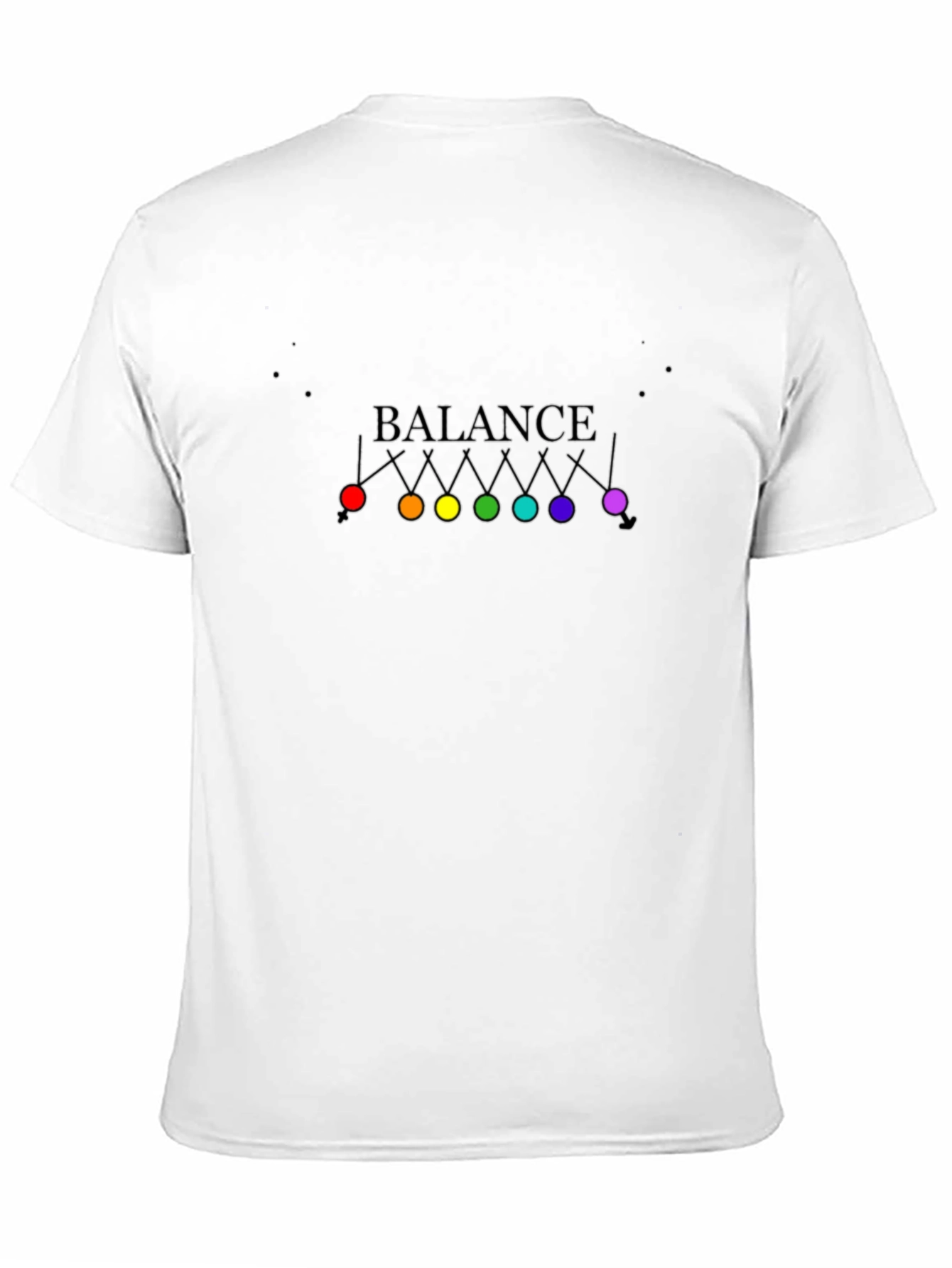 Balance Newtons Cradle Pride T-Shirt