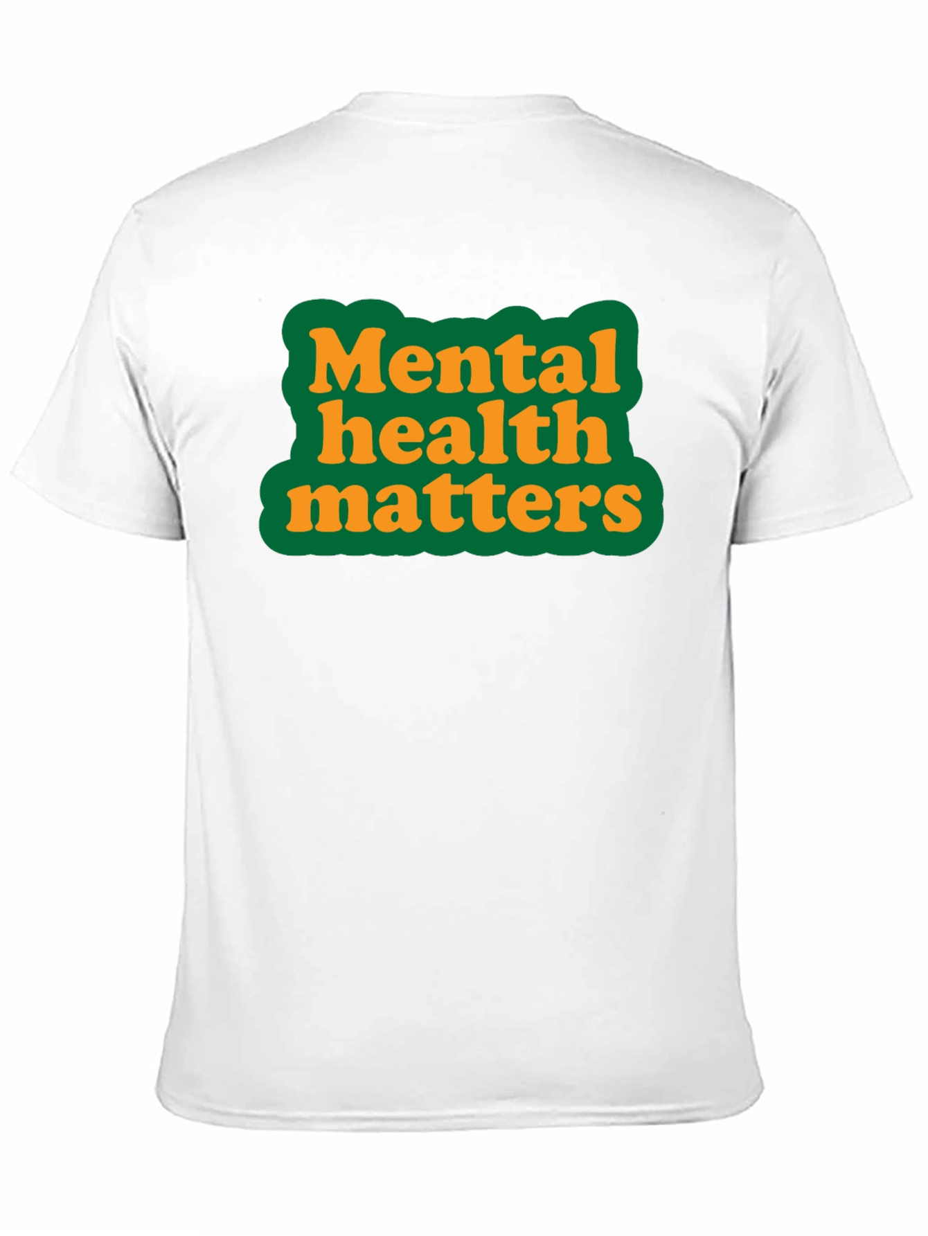 Mental Health Matters Graphic Tee - Black Cotton T-Shirt