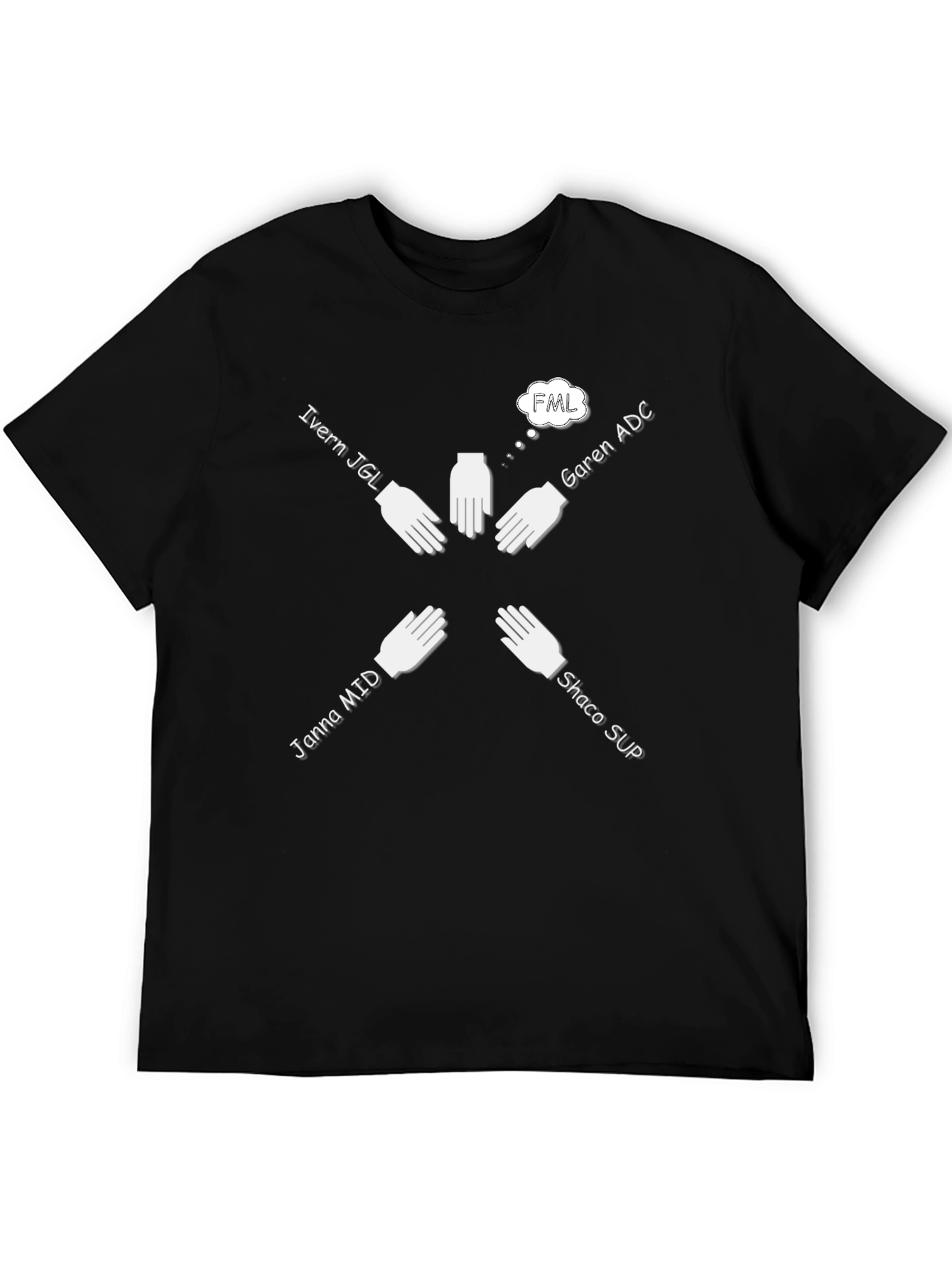 League of Legends FML Black Tee