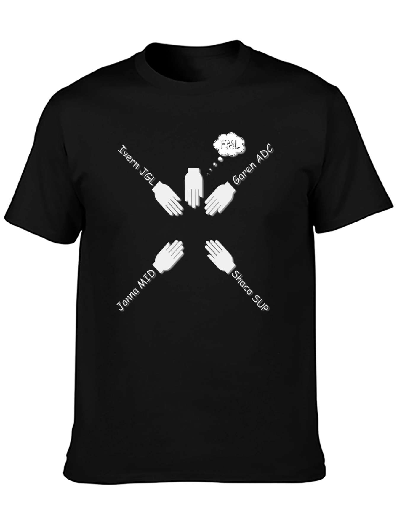 League of Legends FML Black Tee