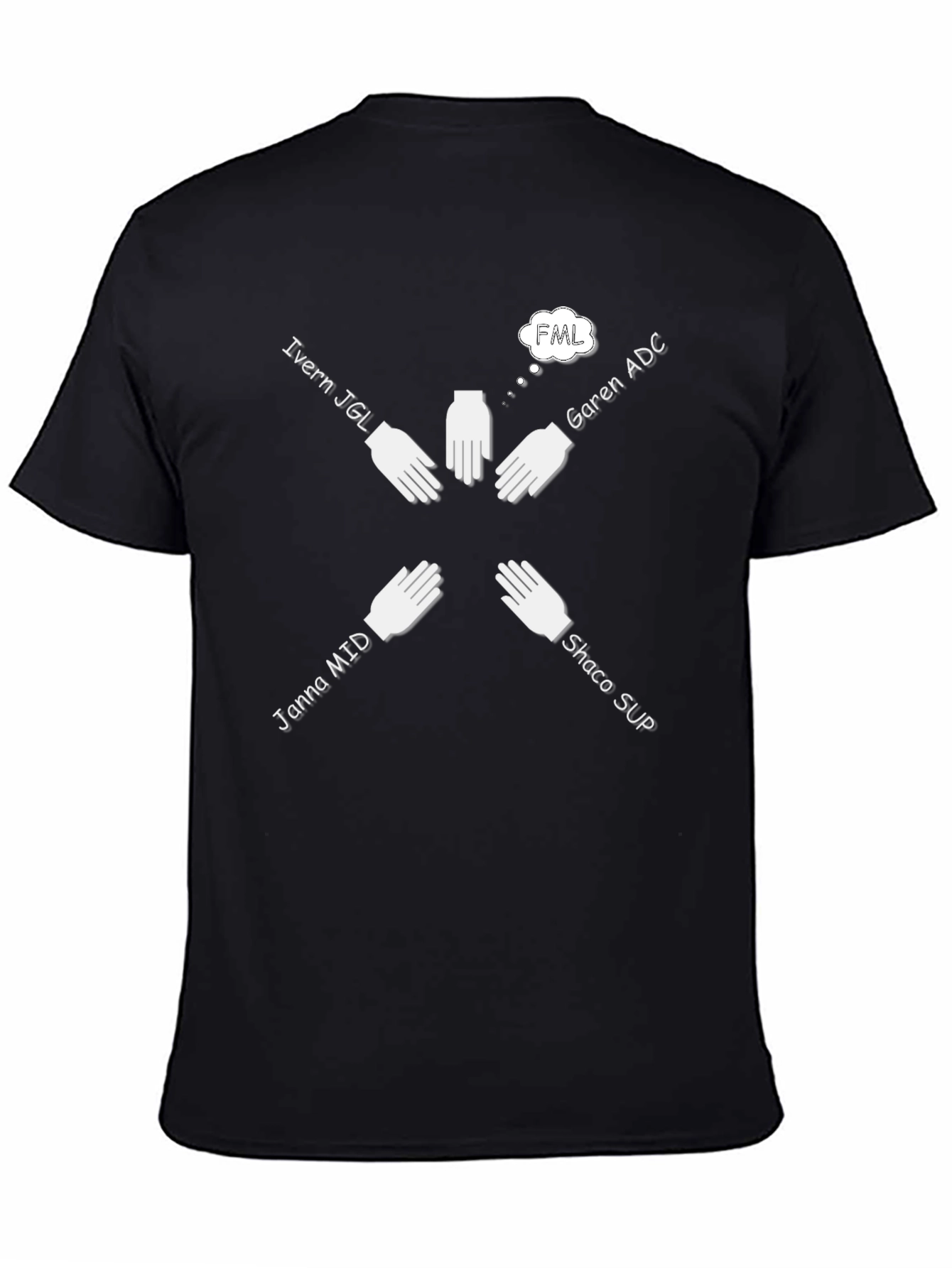 League of Legends FML Black Tee