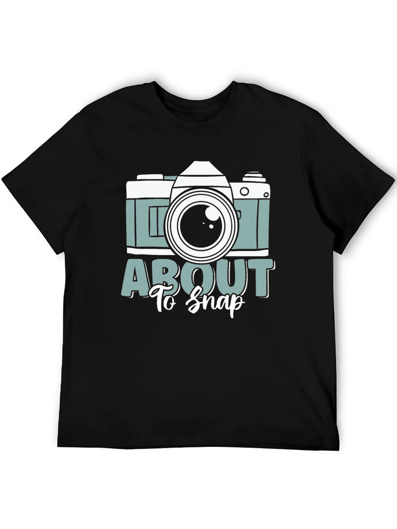 About To Snap Camera Graphic Tee - Photographers Shirt