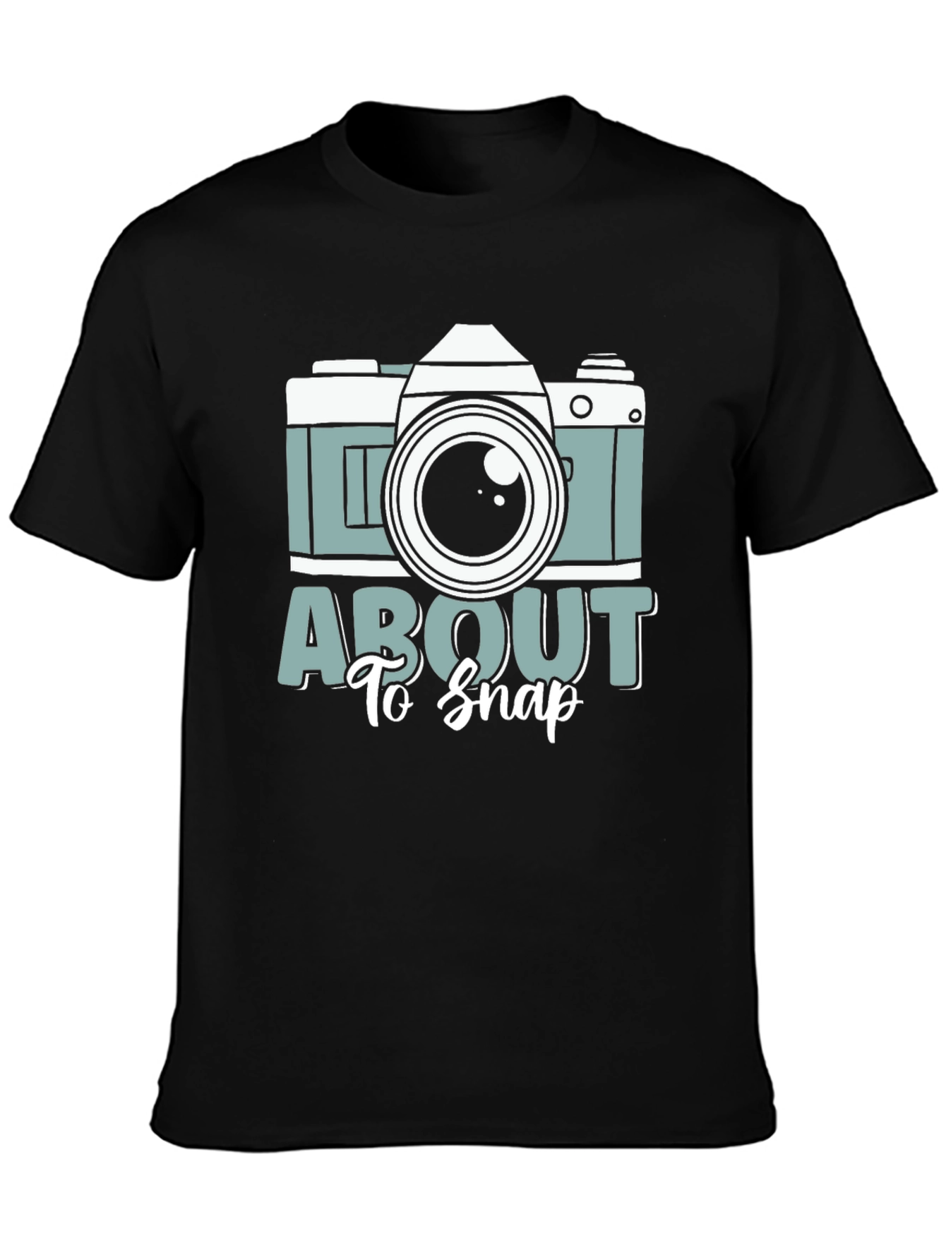 About To Snap Camera Graphic Tee - Photographers Shirt