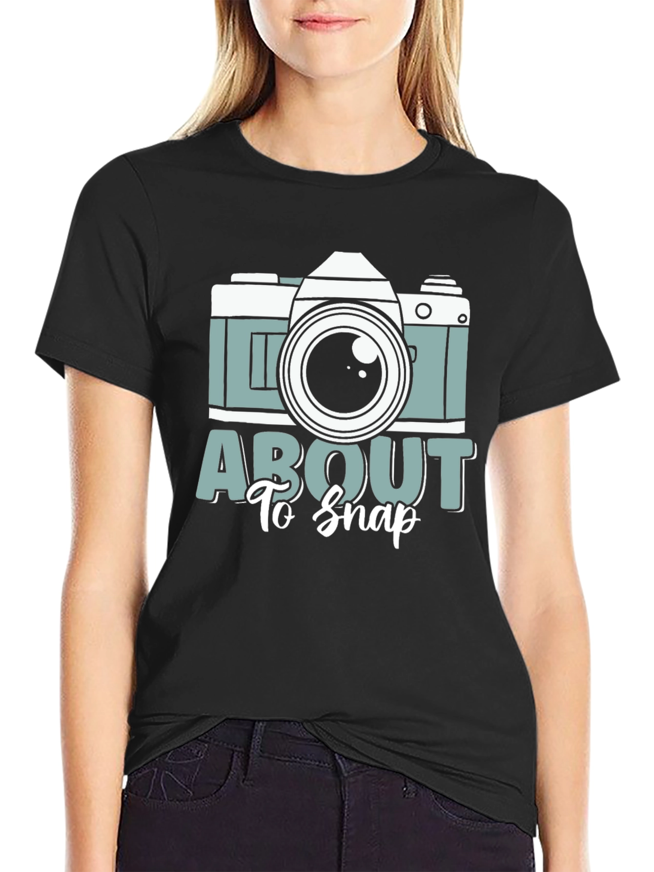 About To Snap Camera Graphic Tee - Photographers Shirt