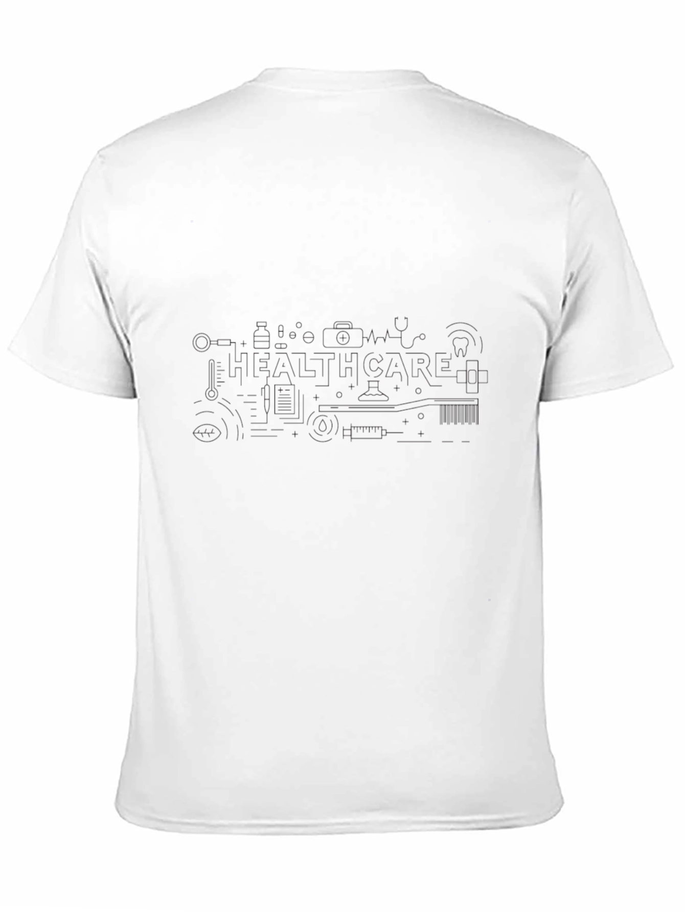 Classic Black Crew Neck T-Shirt - Soft Cotton