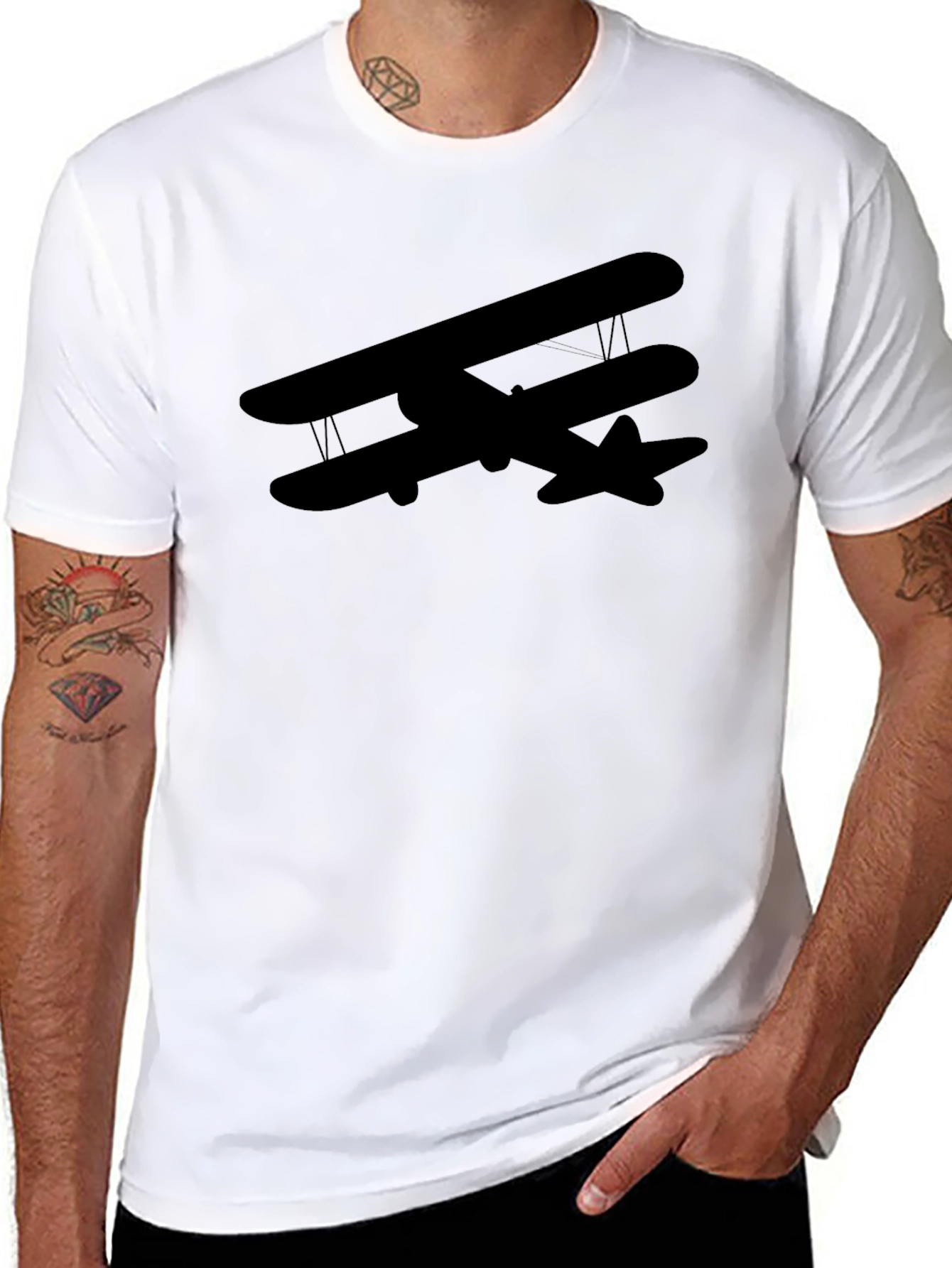 Biplane T-Shirt - Aviation Lover Tee