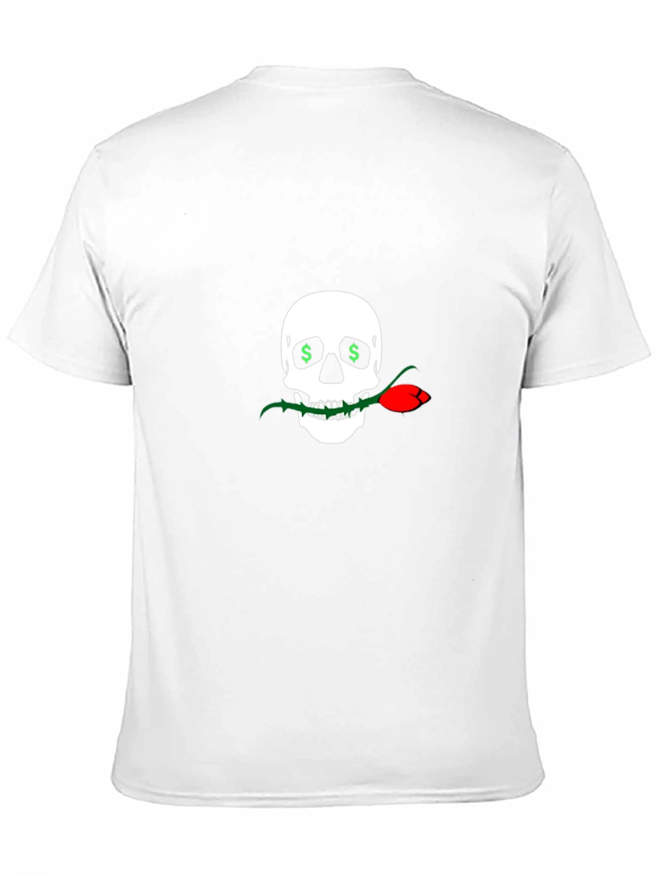 Skull & Rose Graphic Tee - Bold Streetwear