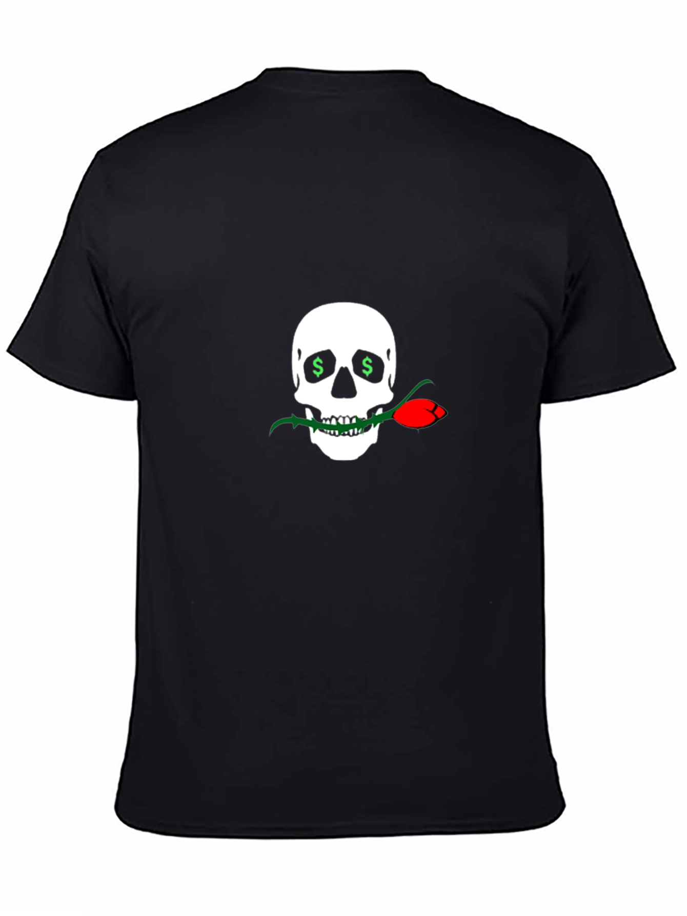 Skull & Rose Graphic Tee - Bold Streetwear