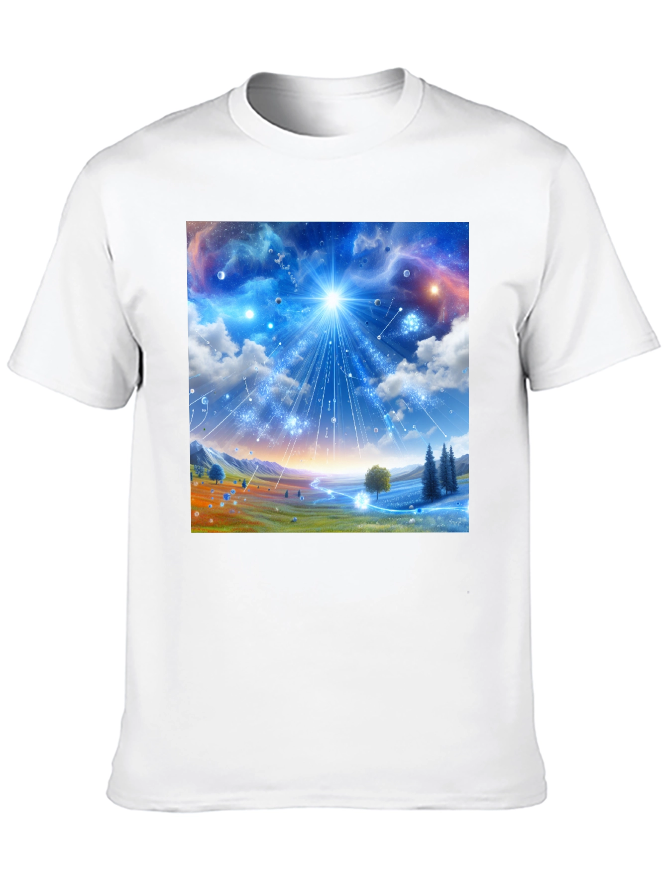 Galaxy Dreamscape T-Shirt - Vivid Graphic Tee