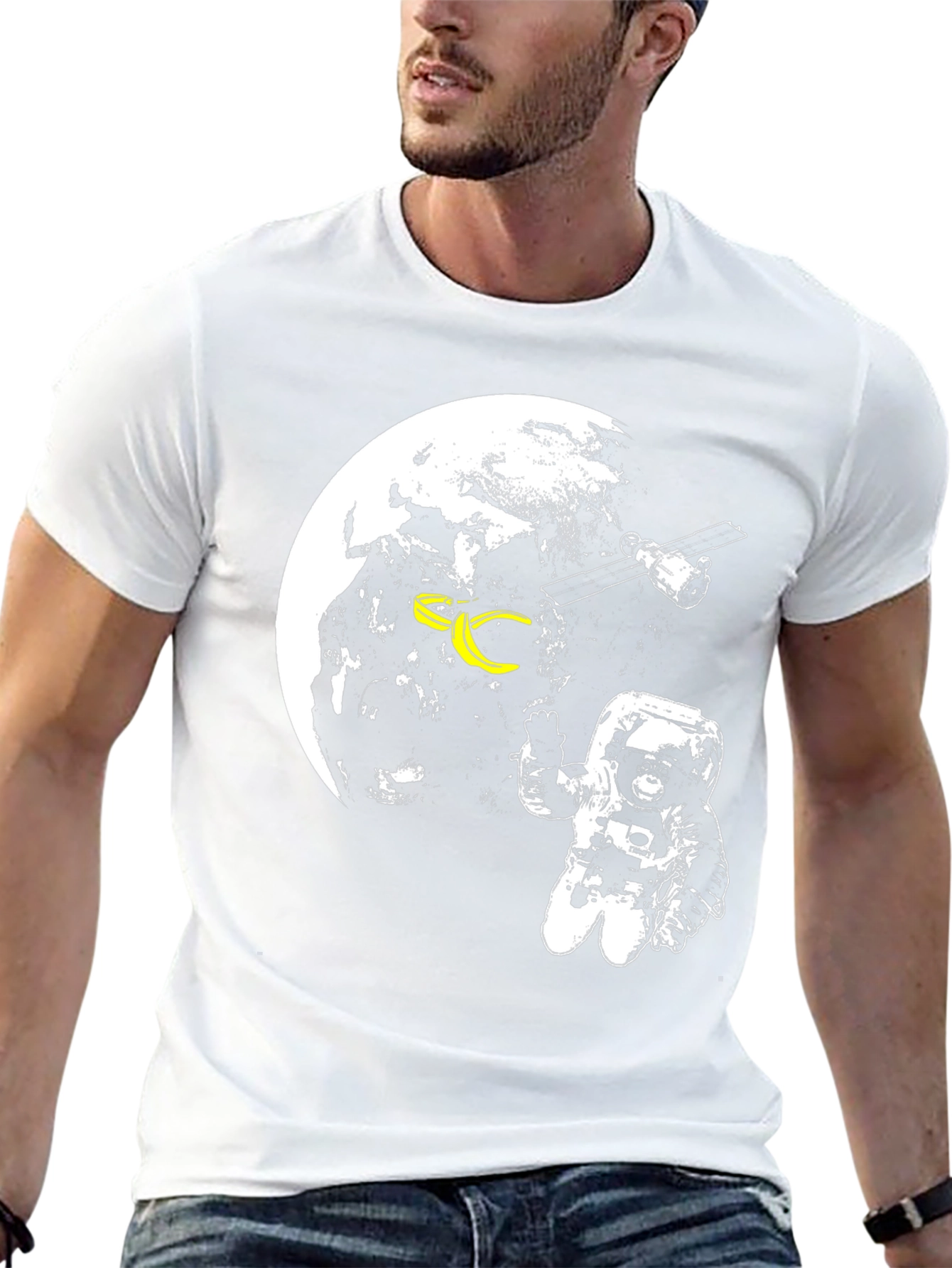 Astronaut Graphic T-Shirt - Space Adventure Tee