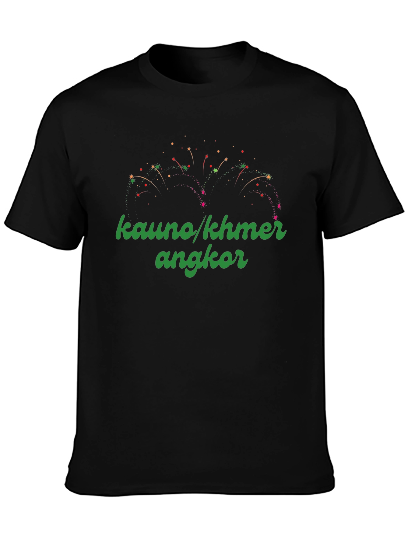Kauno Khmer Angkor Black T-Shirt