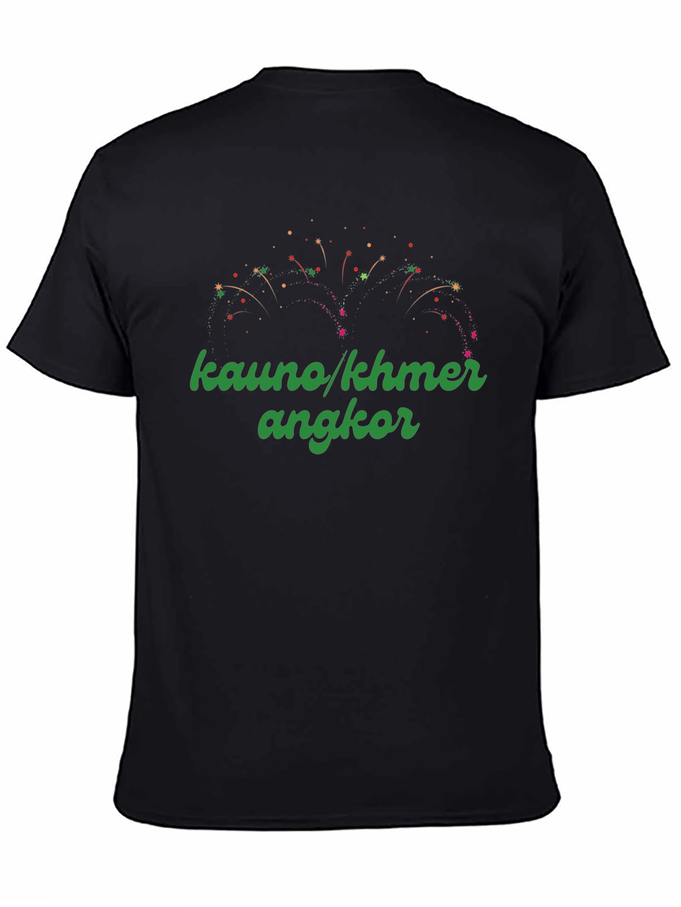 Kauno Khmer Angkor Black T-Shirt
