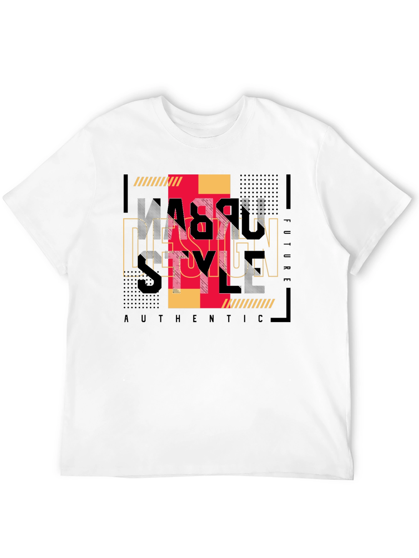 Urban Graphic Print Black T-Shirt