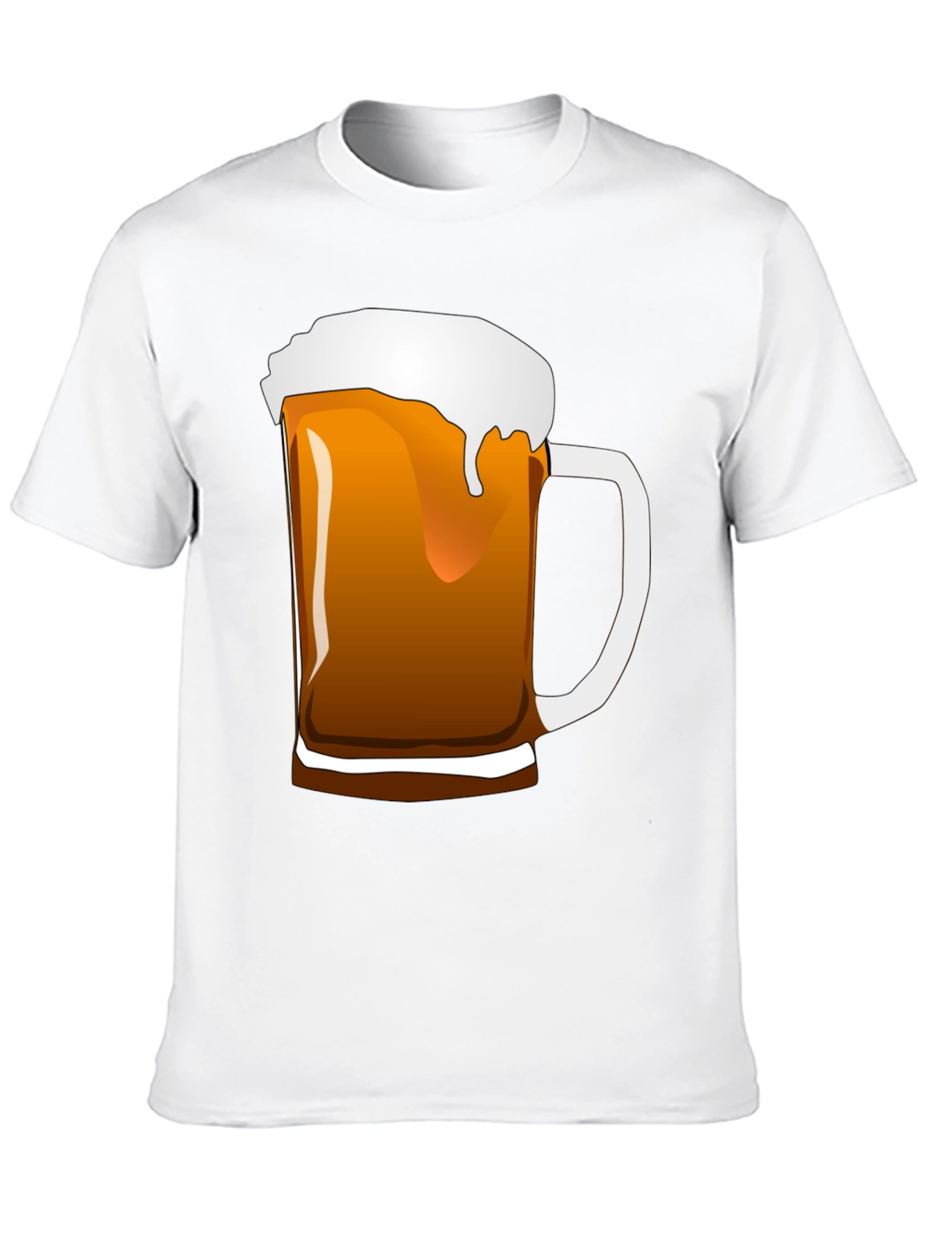 Beer Mug Graphic Tee - Black Unisex T-Shirt