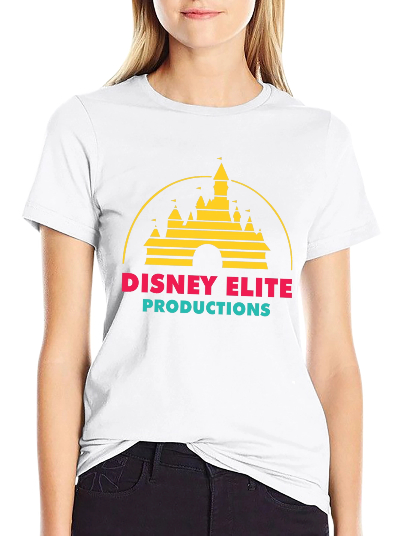 Disney Elite Productions Black T-Shirt