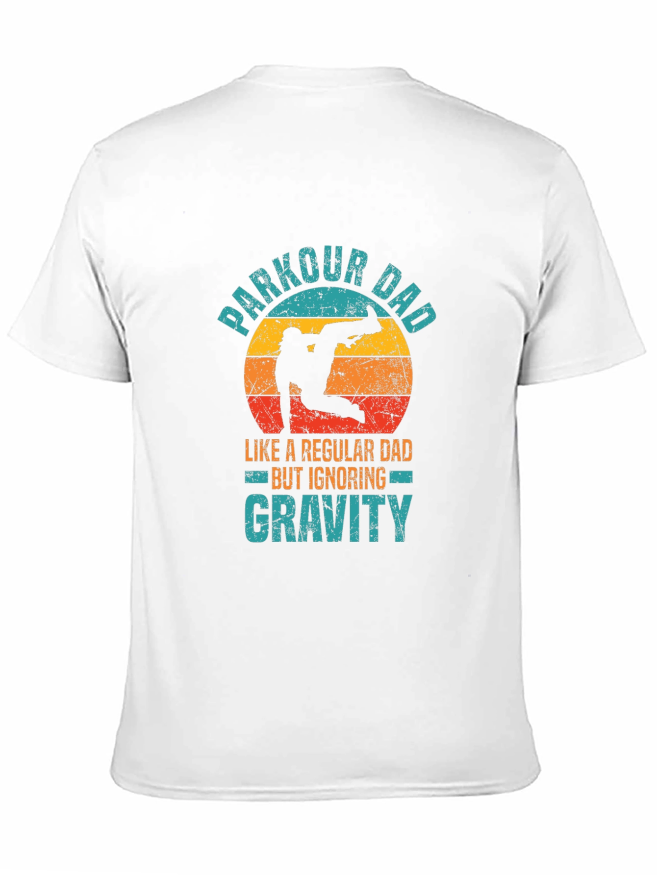Parkour Dad T-Shirt - Gravity Defying Style